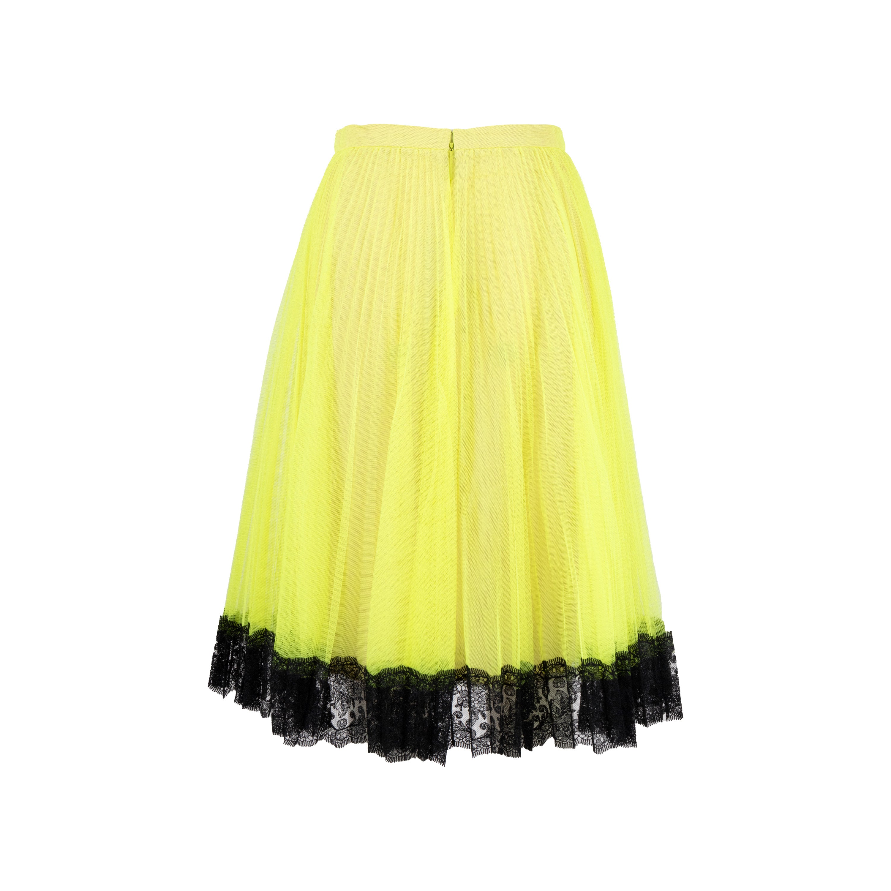 Christopher Kane Pleated Tulle Skirt - '10s