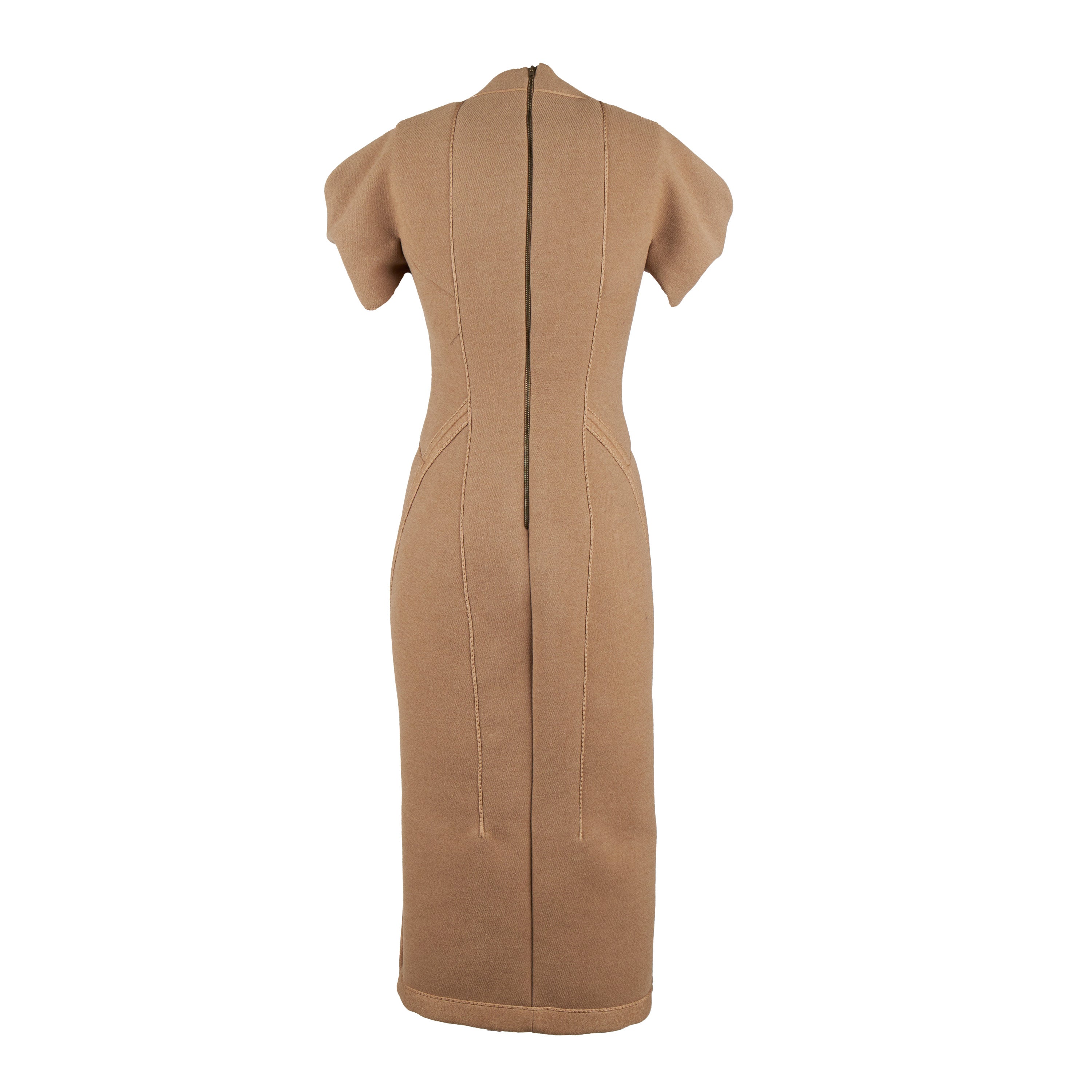 6267 Wool Sheath Dress - '00s