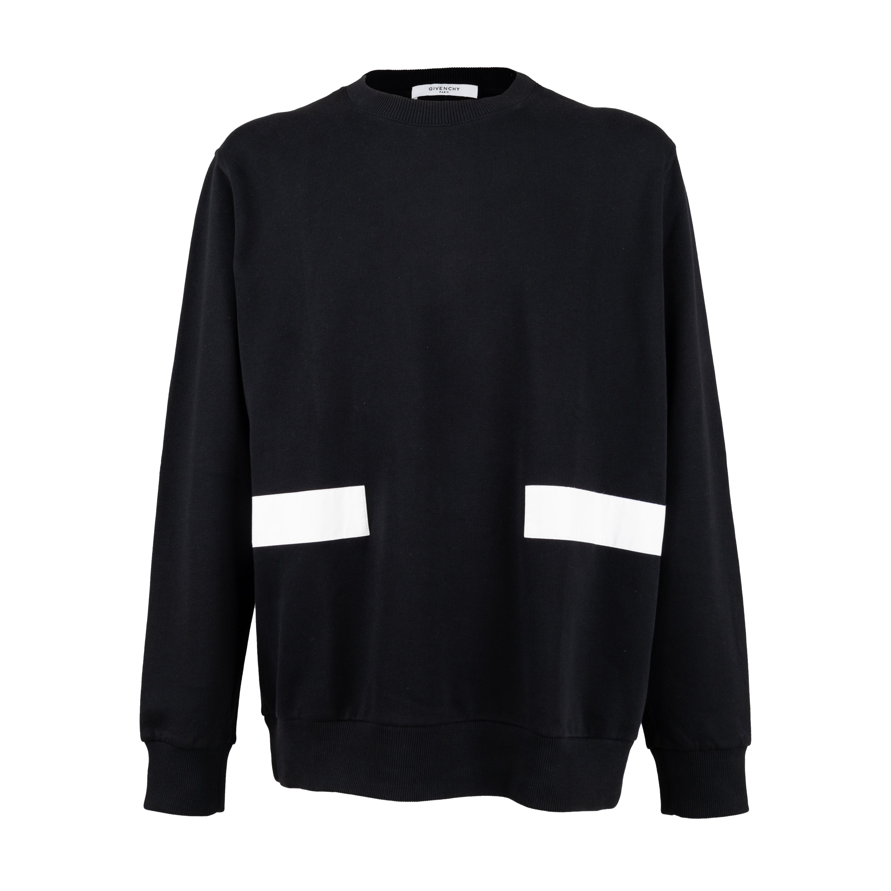 Givenchy Oversized Sweatshirt with White Patch - '10s