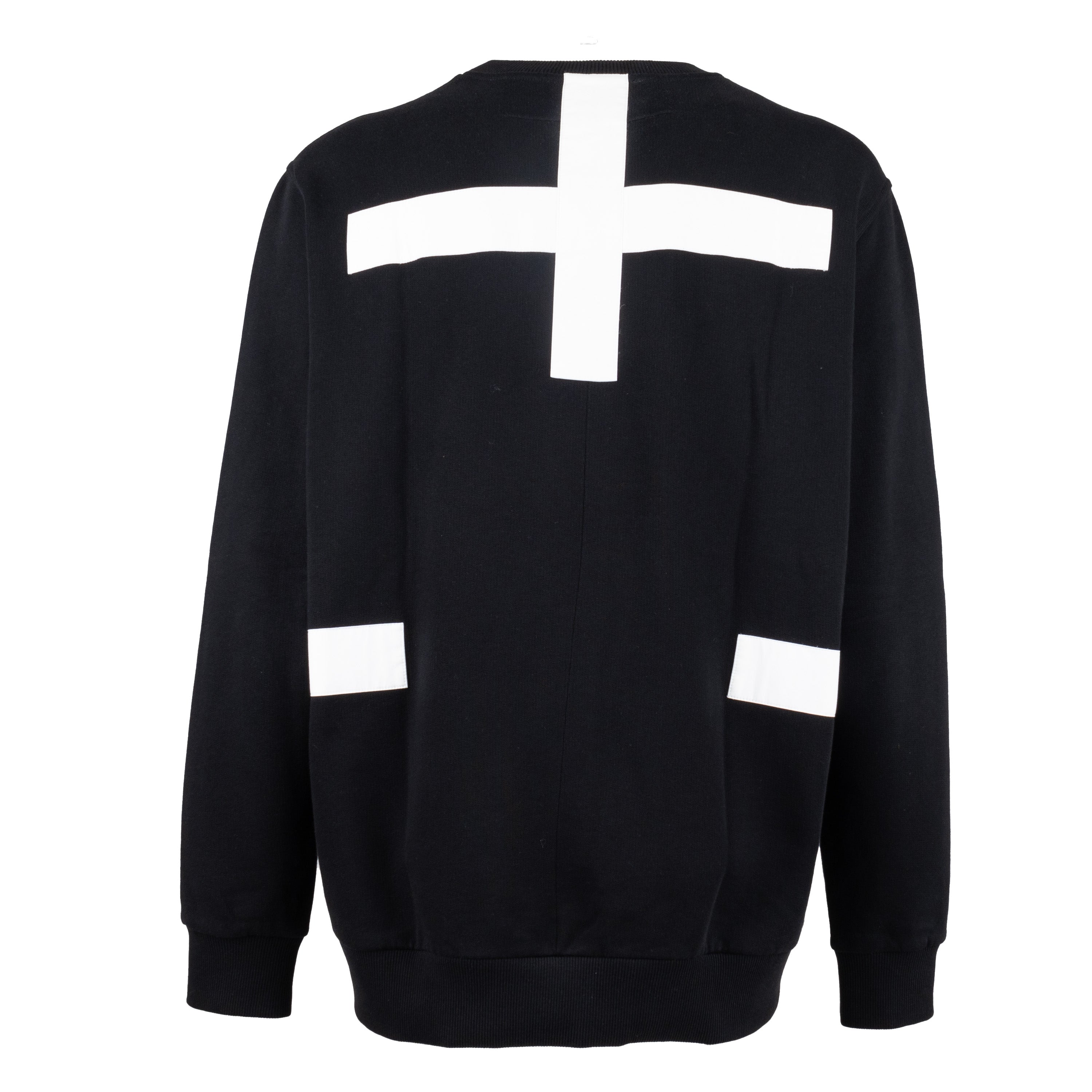 Givenchy Oversized Sweatshirt with White Patch - '10s