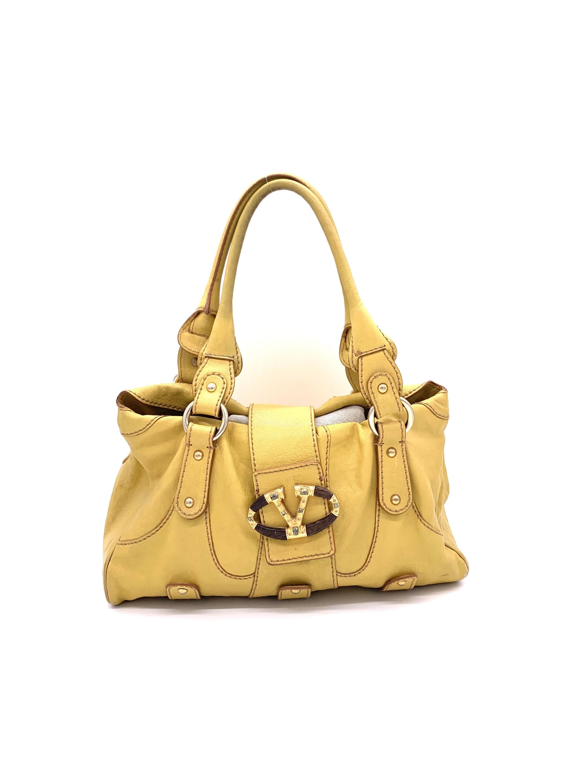 Valentino Catch Satchel Handbag - '10s