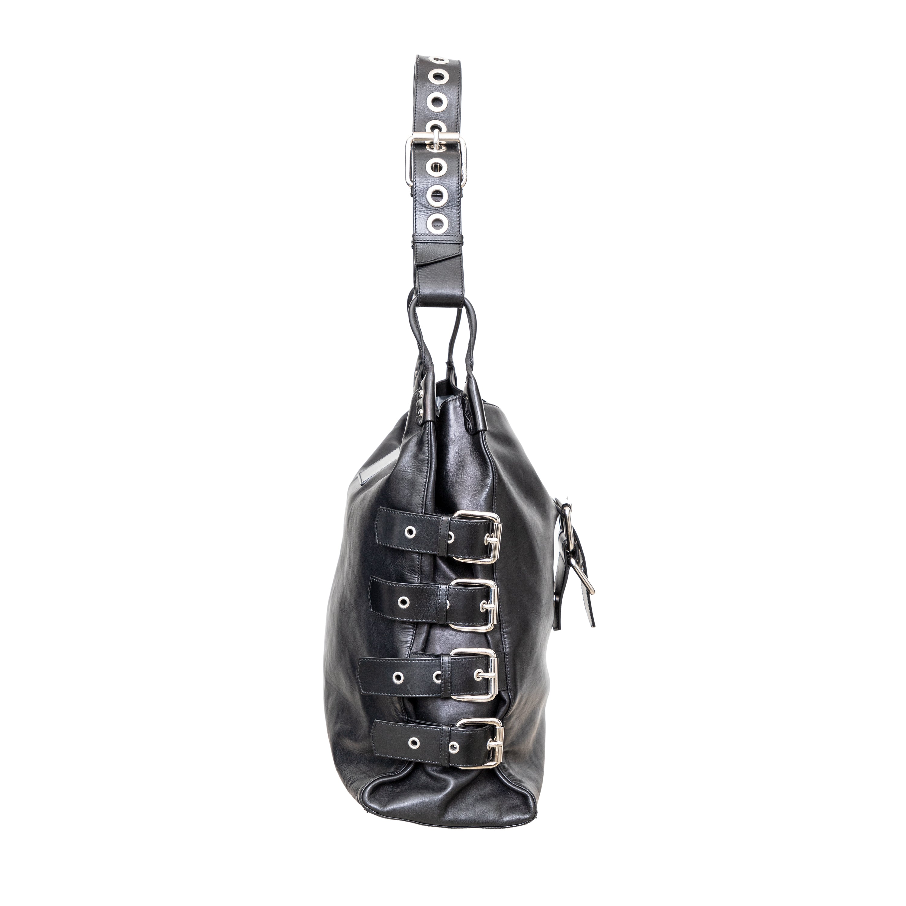 Dolce  Gabbana Buckled Shoulder Bag - '00s