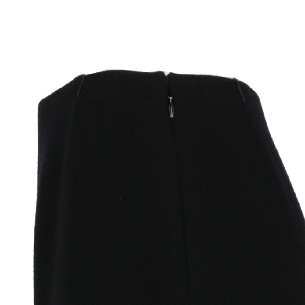 Gianni Versace Black Wool Skirt - '90s