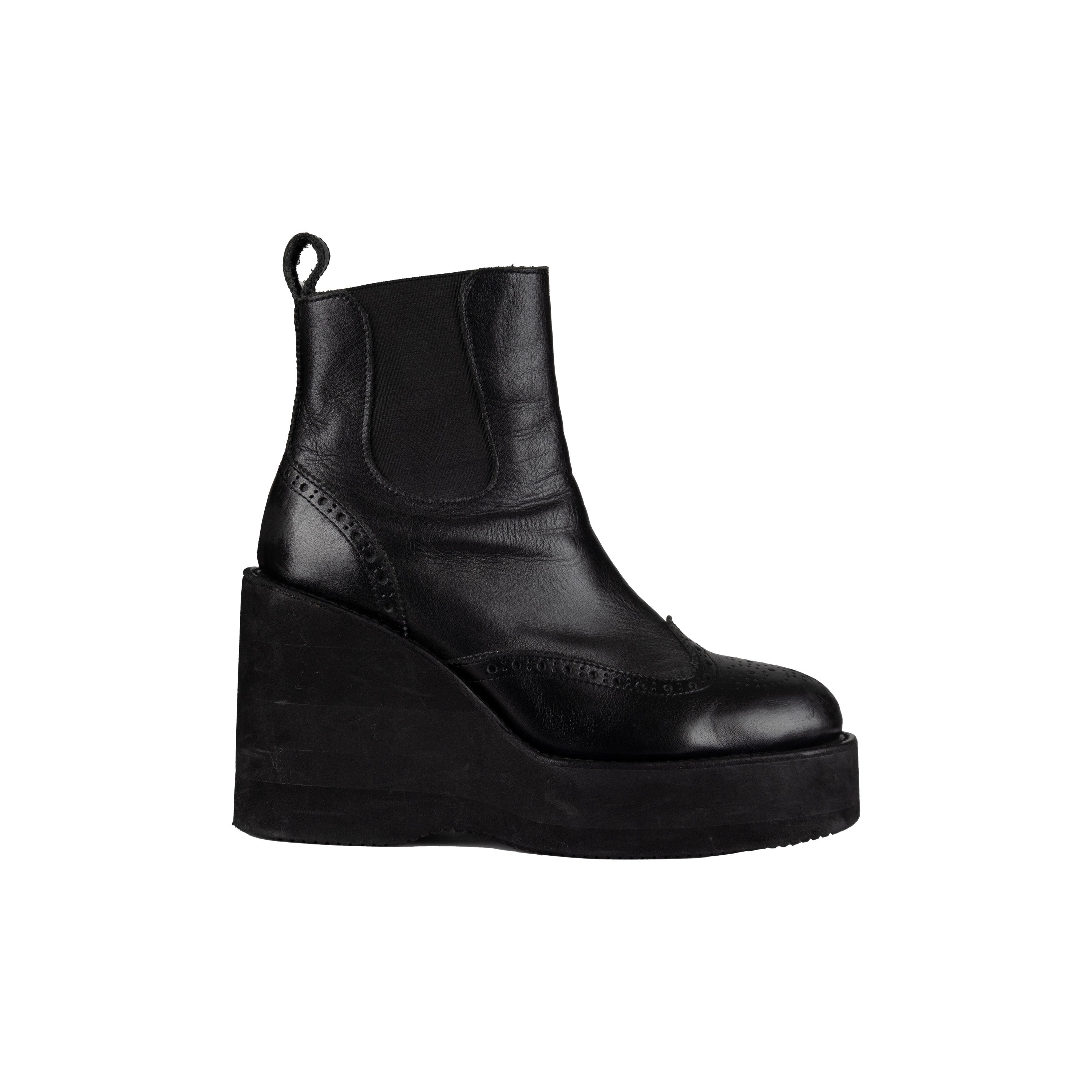 Sacai Platform Ankle Boots - '10s