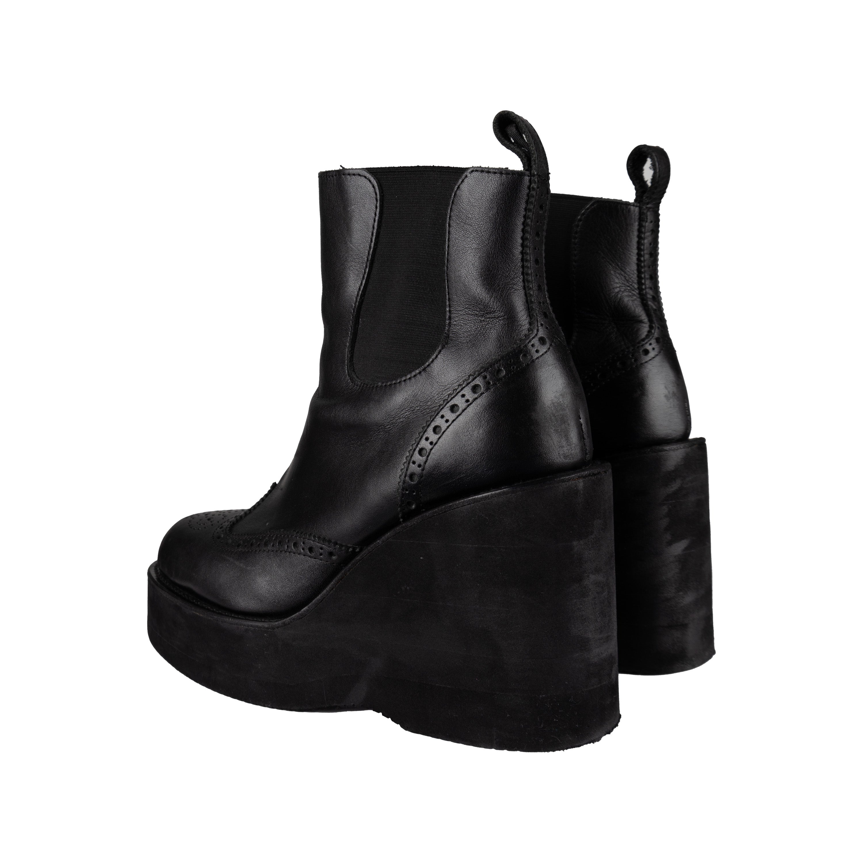 Sacai Platform Ankle Boots - '10s