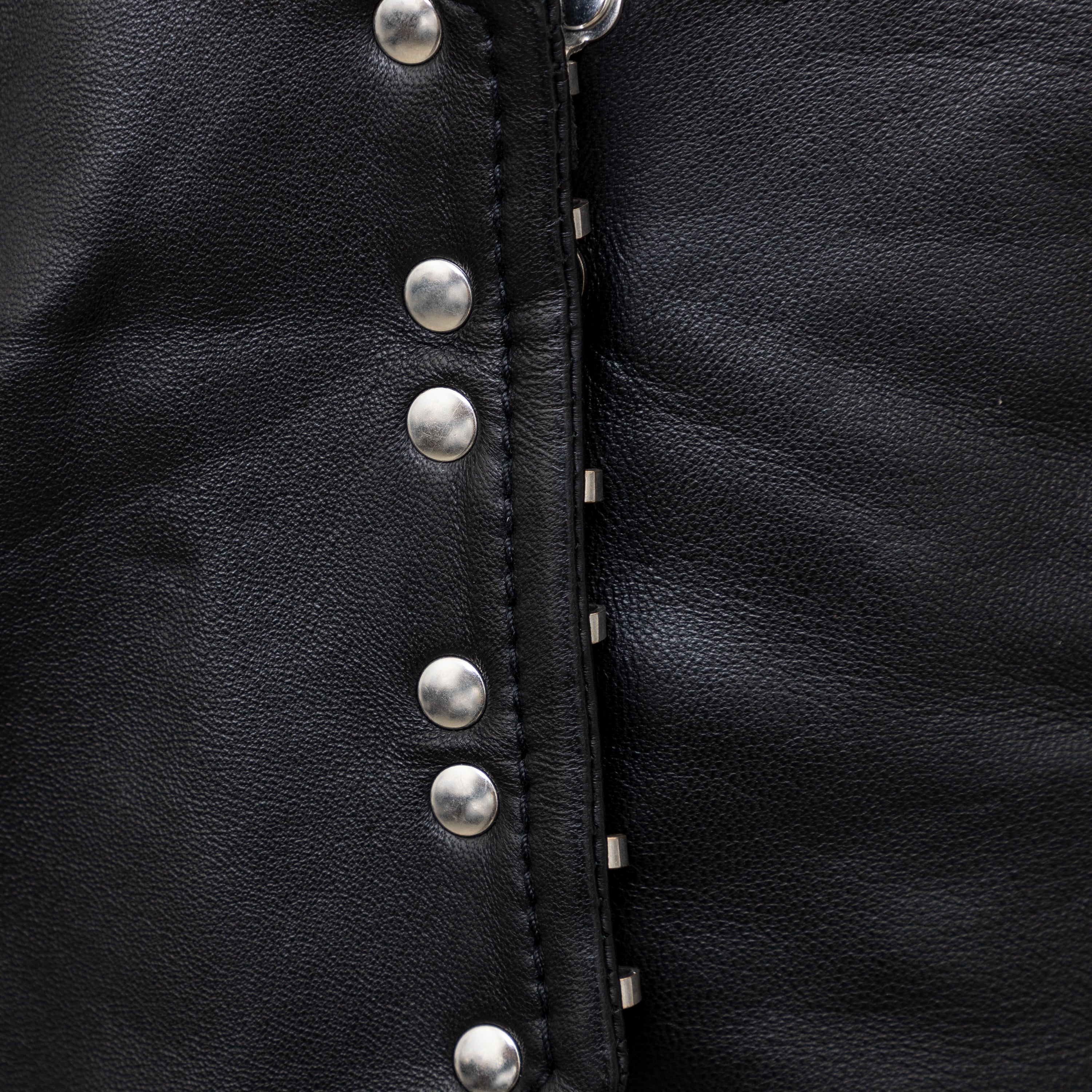 Pierre Balmain Leather Vest - '00s