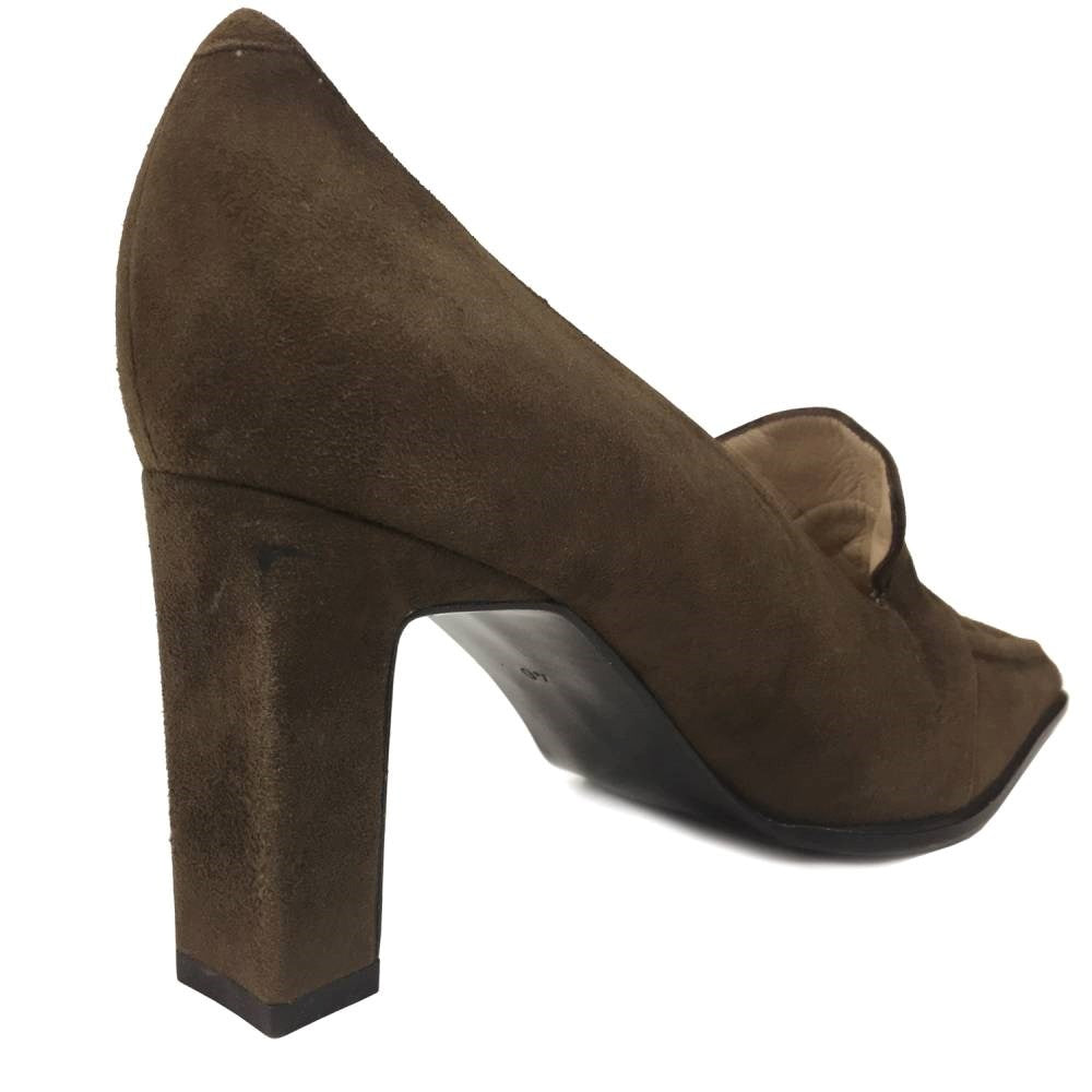 Christian Dior Brown Suede Pumps - '90s