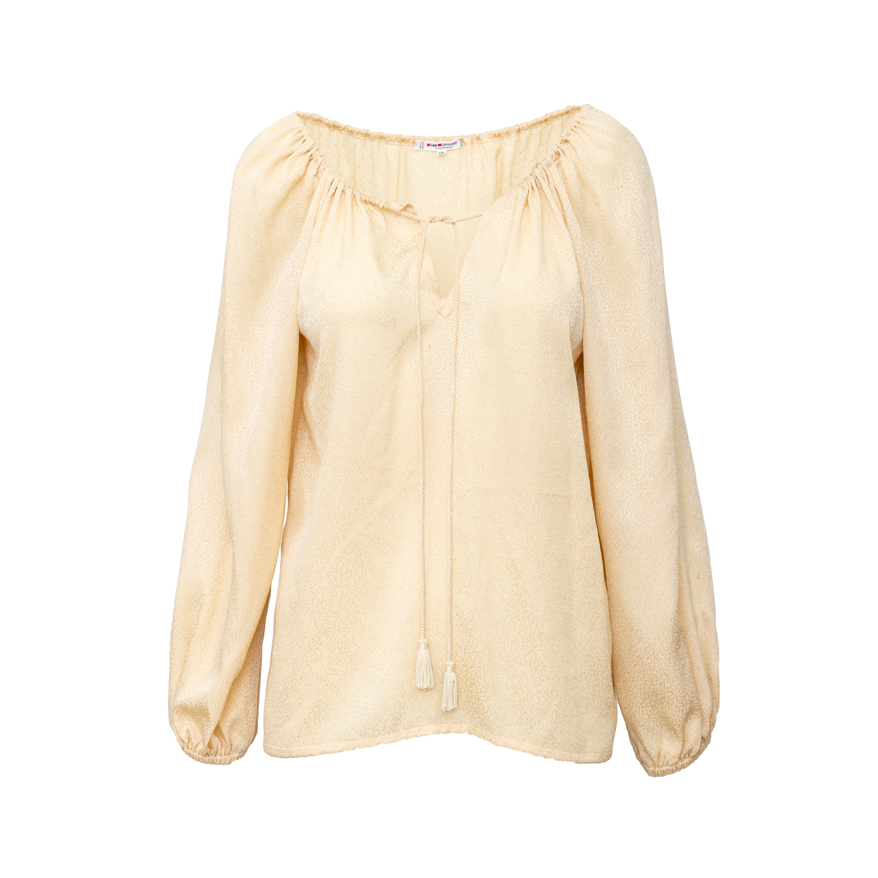 Saint Laurent Silk Top - '90s