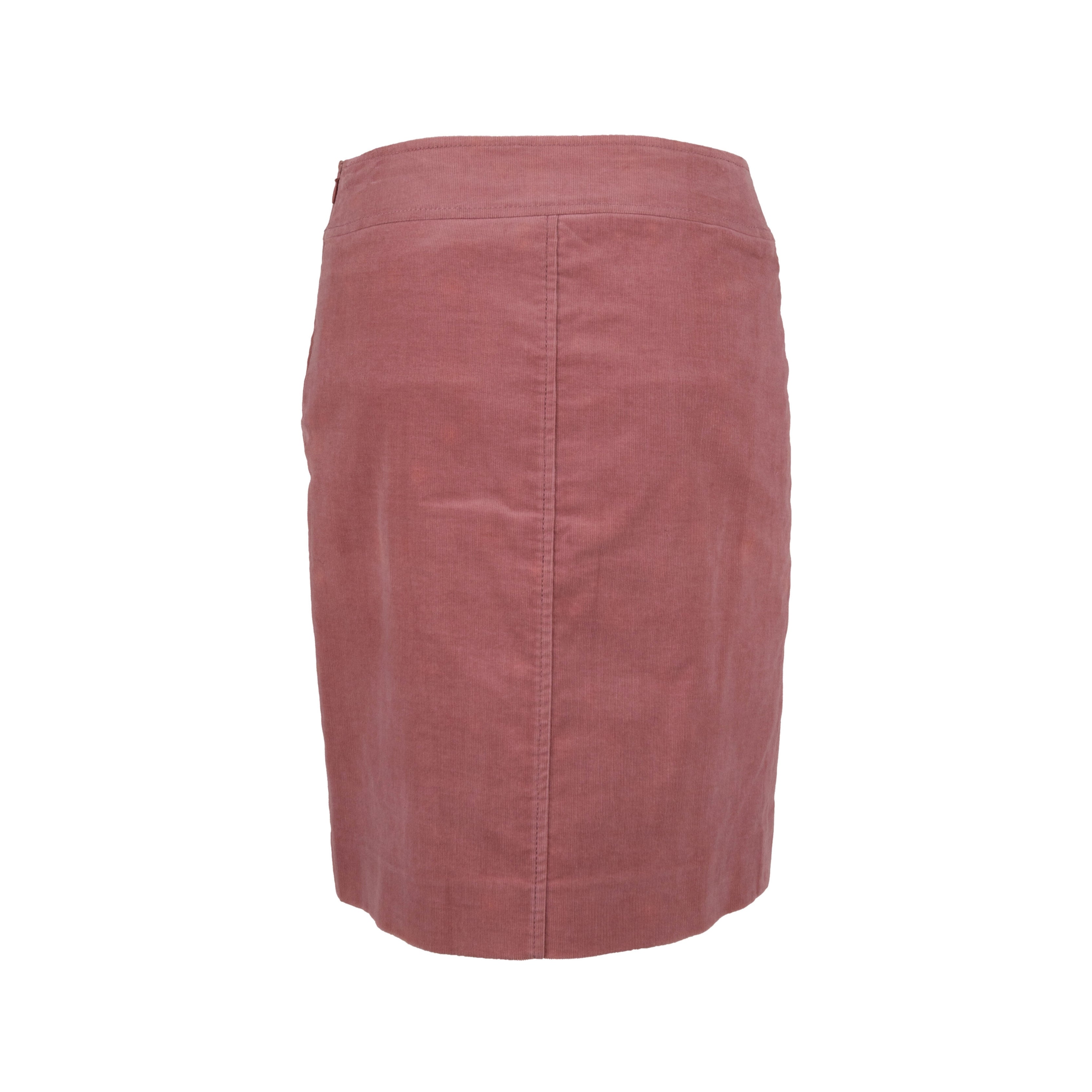 Moschino Cheap and Chic Cord Twill Mini Skirt - '10s