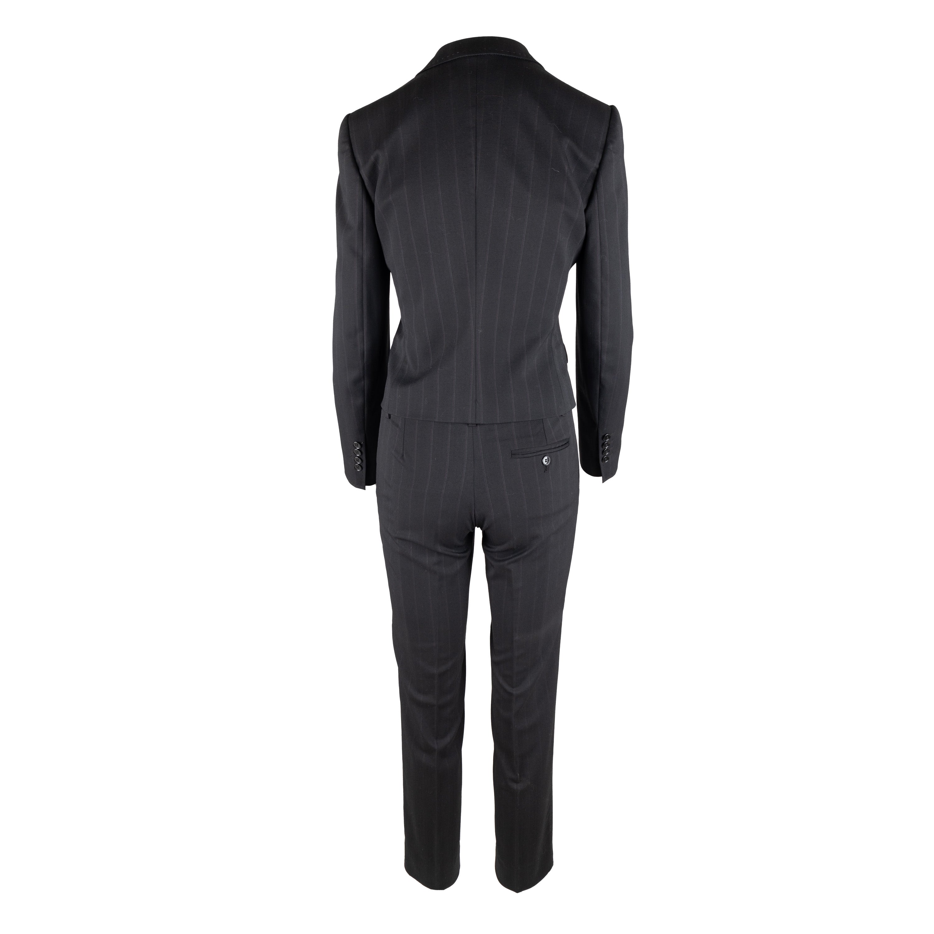 Dolce  Gabbana Stripe Suit - '10s