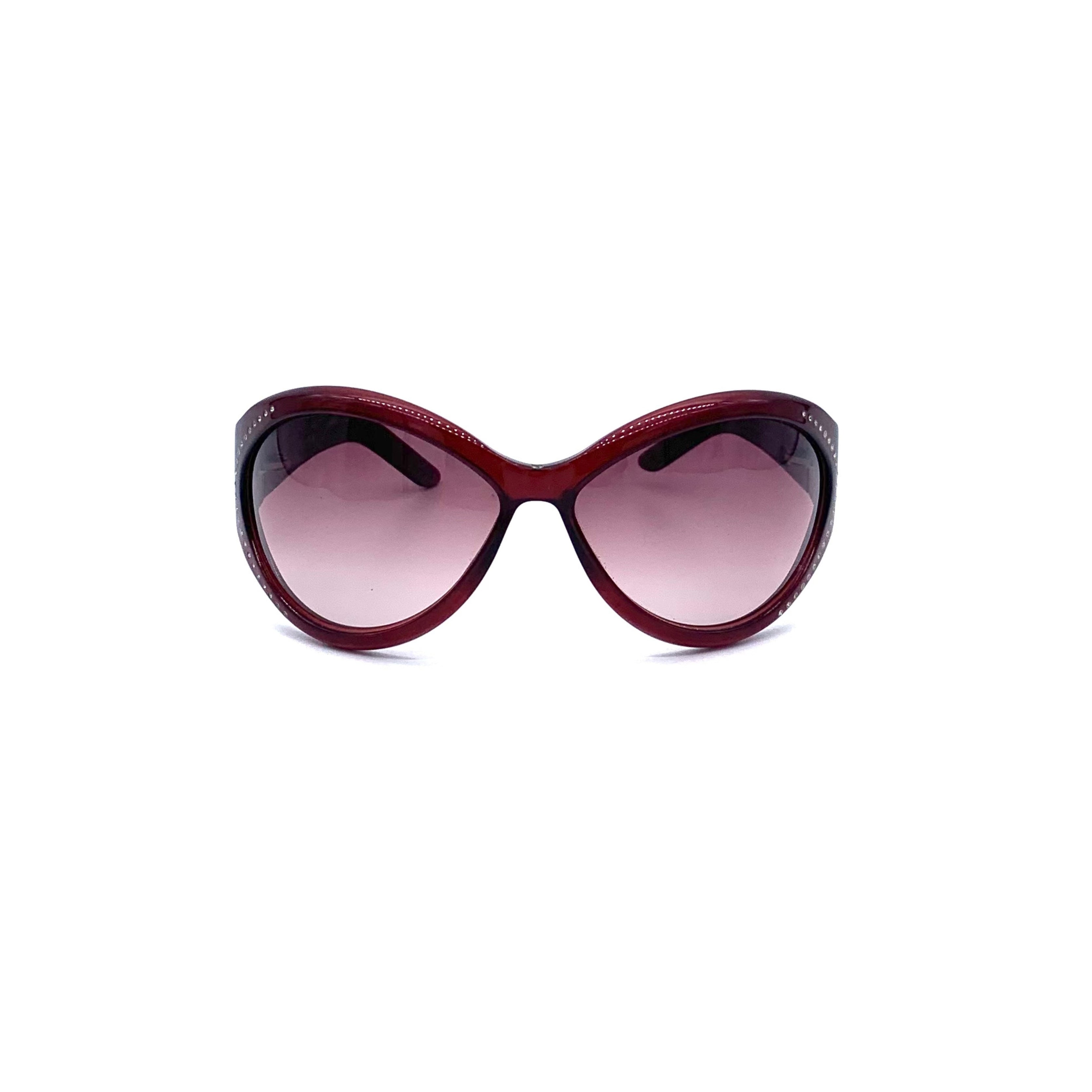 Yves Saint Laurent Acetate Sunglasses with Rhinestones - '10s