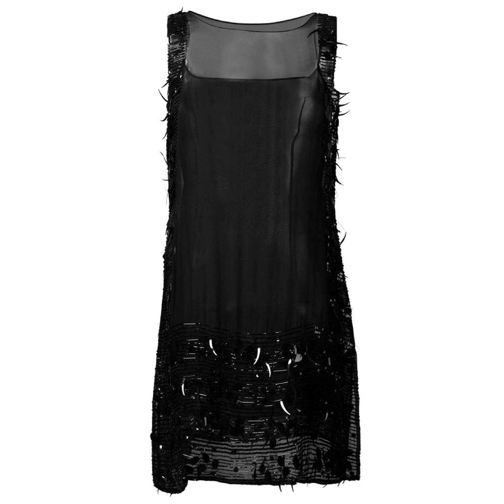 Jean Paul Gaultier Black Transparent Dress - 2000s