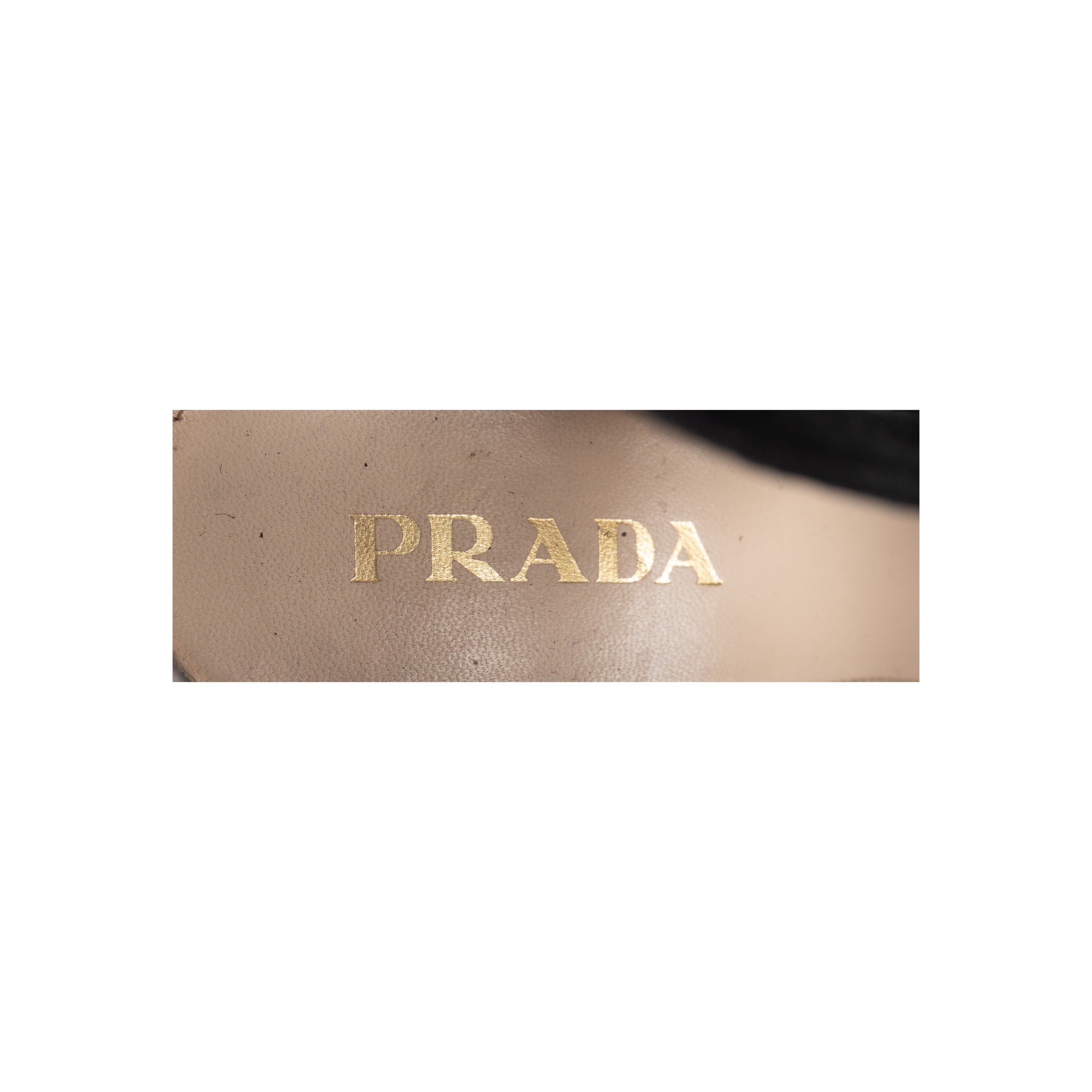 Prada Suede Cut Out Open-toe Heels - '10s