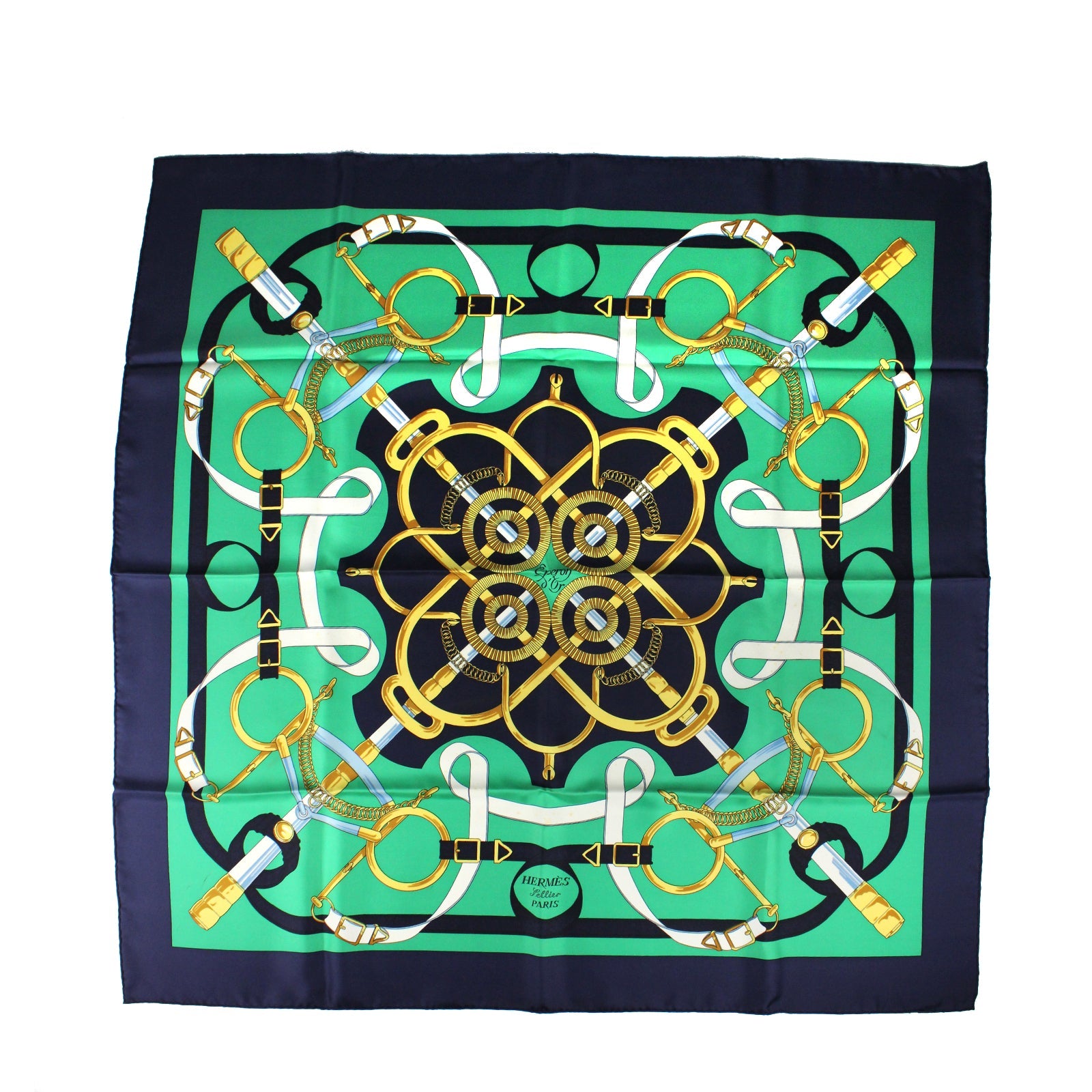 HERMES Silk handkerchief