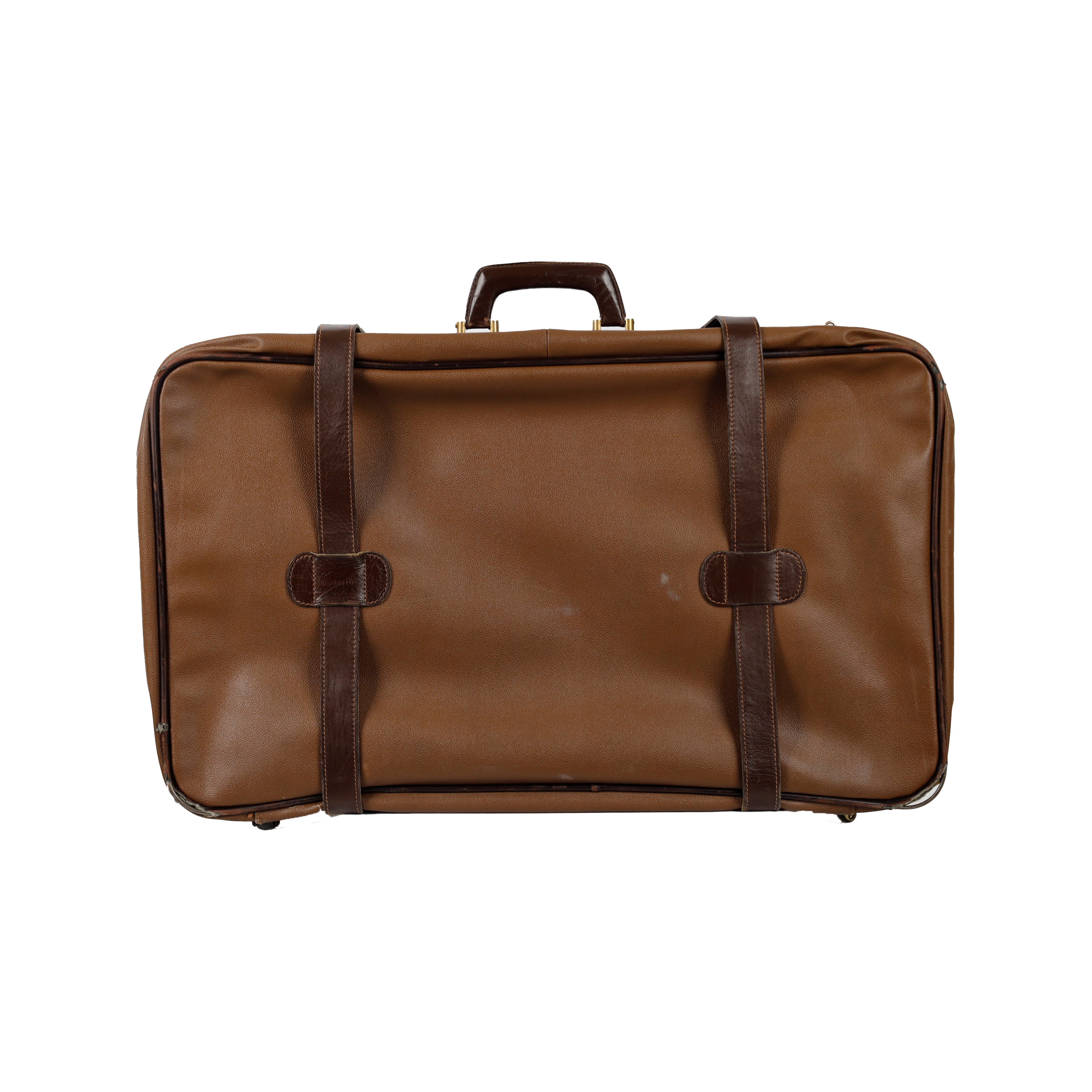 Trussardi Large Leather Luggage - '90s