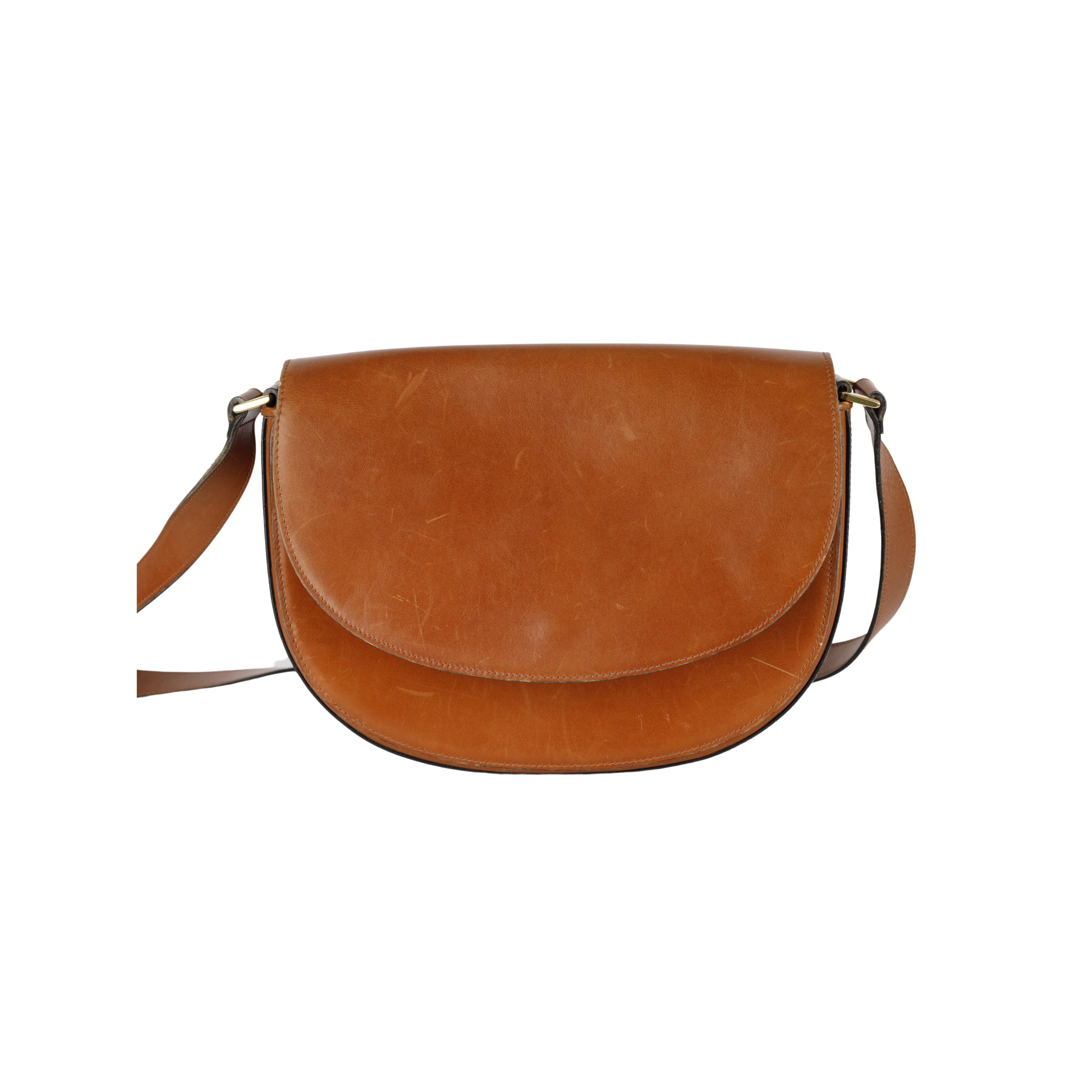 Tanino Crisci Leather Crossbody Bag - '10s