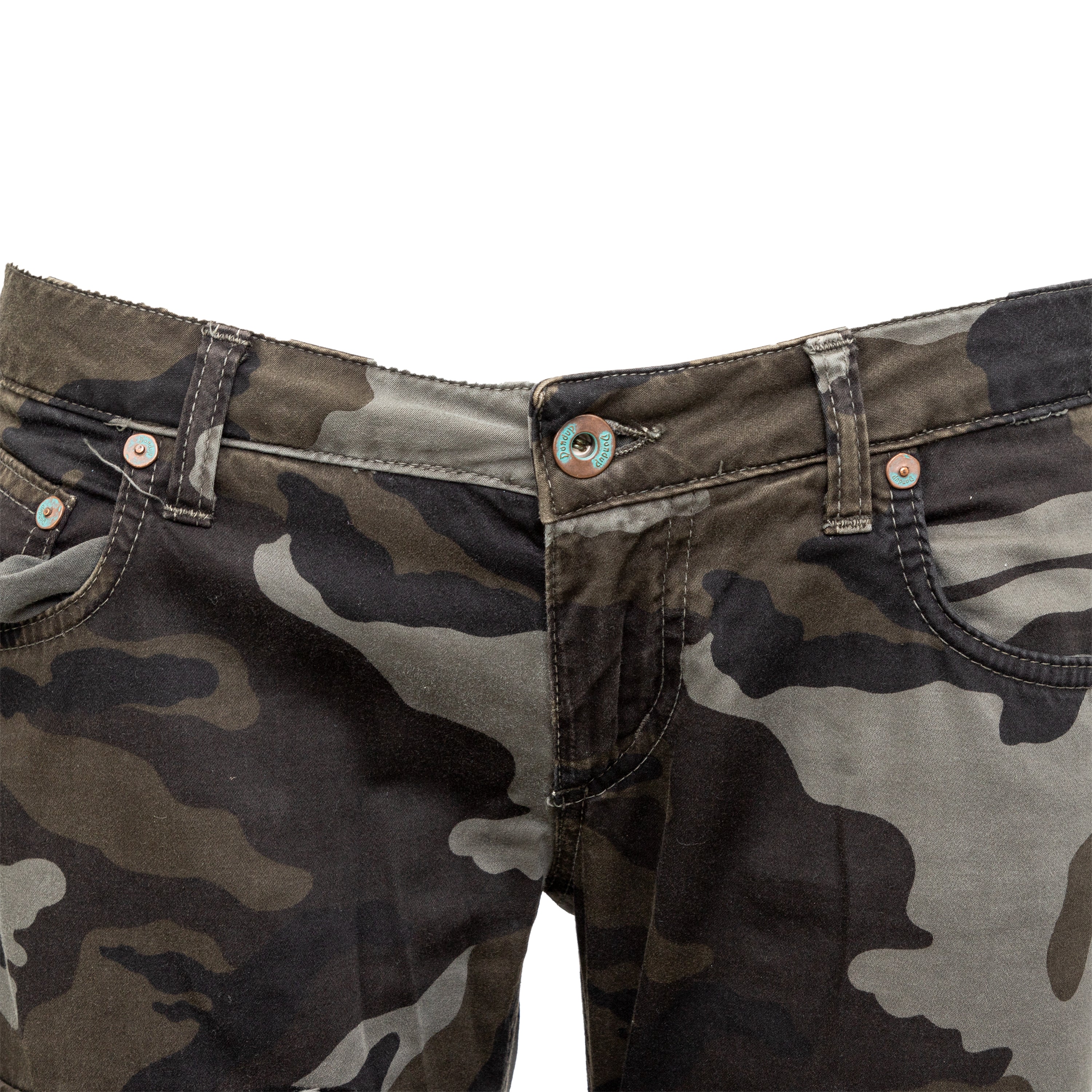 Dondup Camouflage Capri Pants - '00s