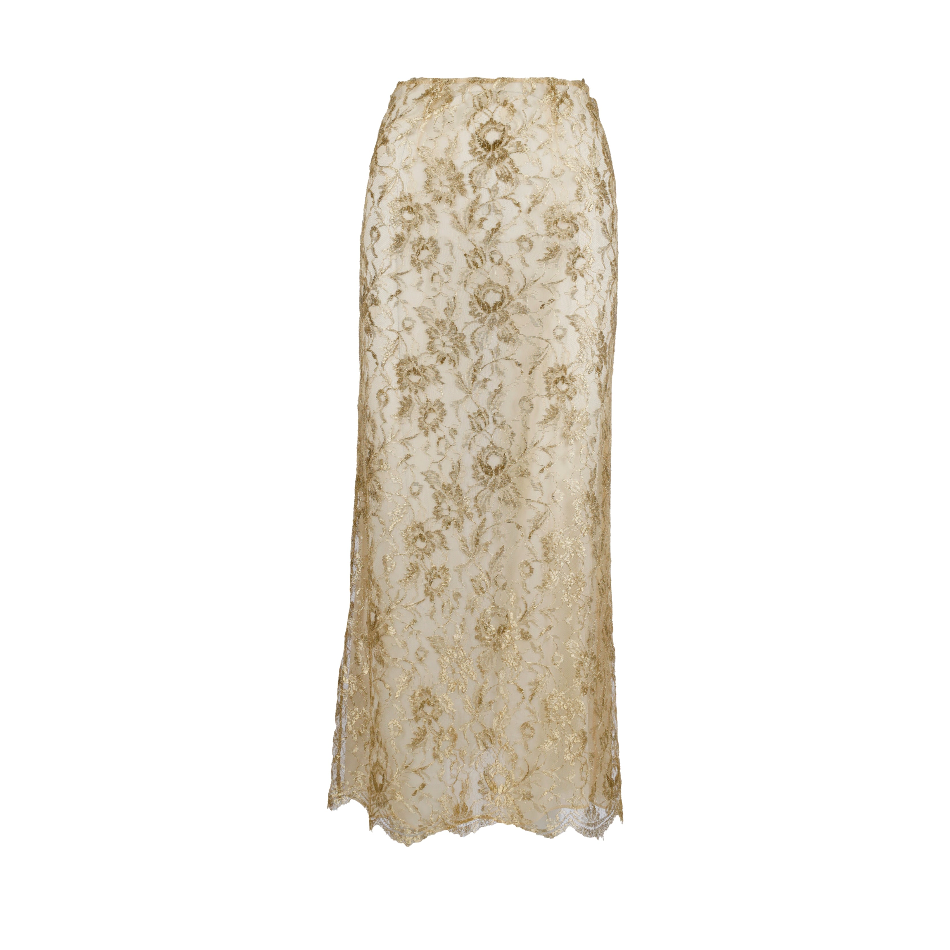 Collection Privée Shimmer Lace Skirt - '10s