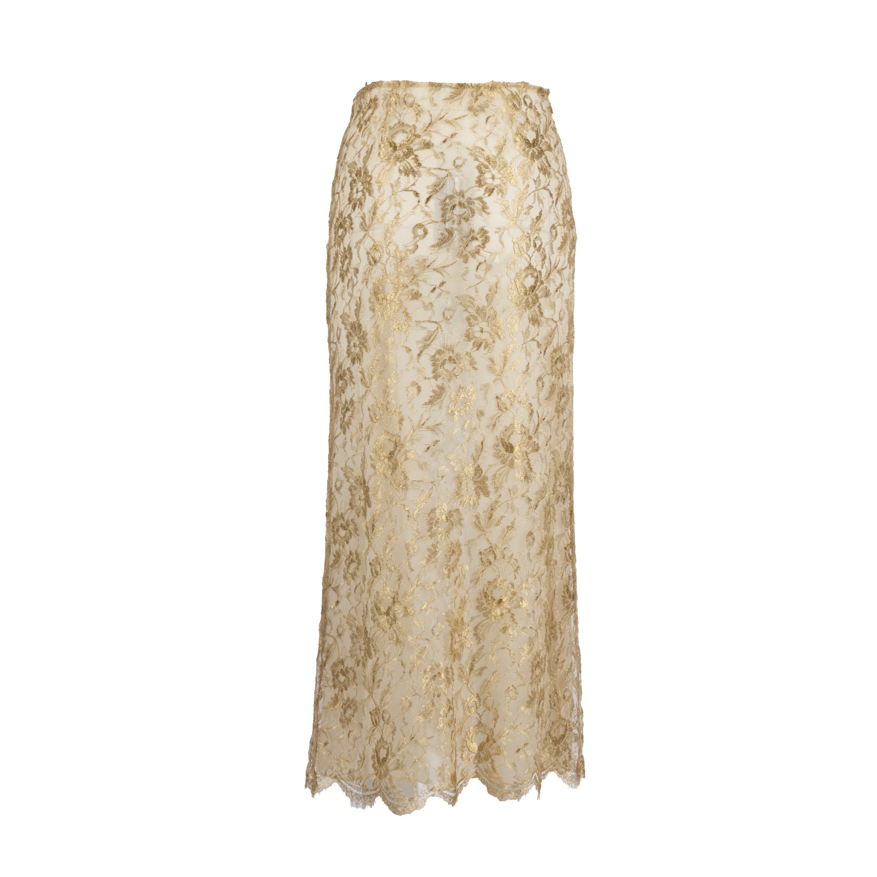 Collection Privée Shimmer Lace Skirt - '10s