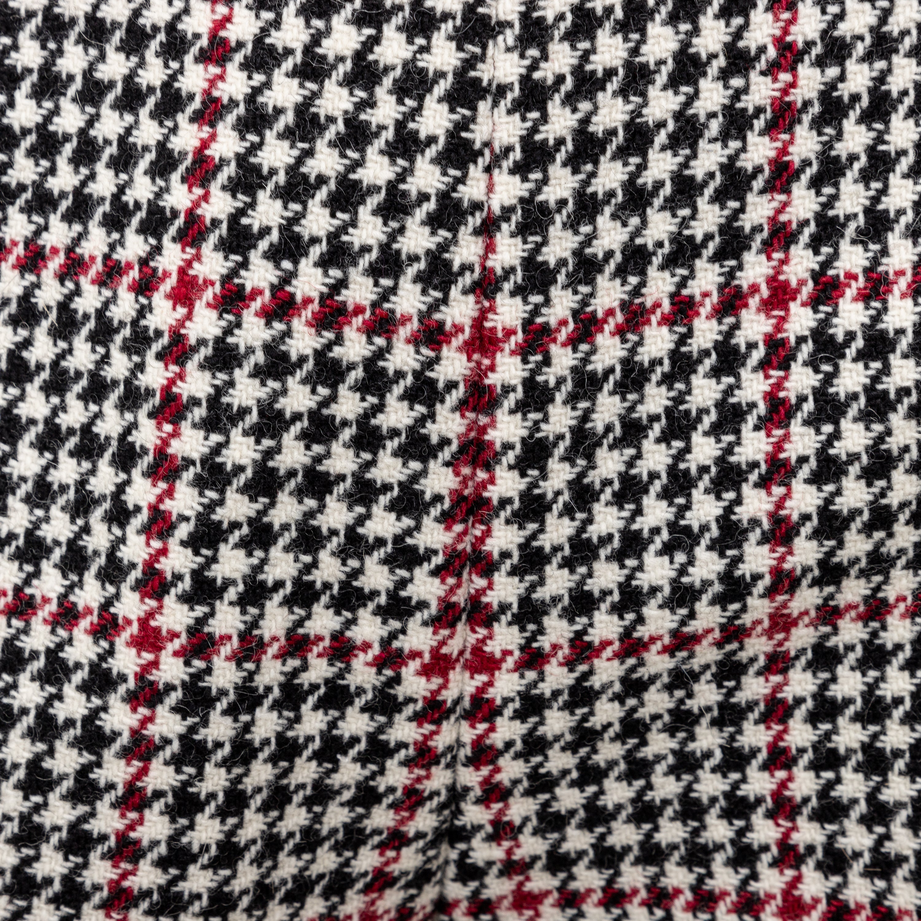 Red Valentino Houndstooth Pattern Shorts - '10s