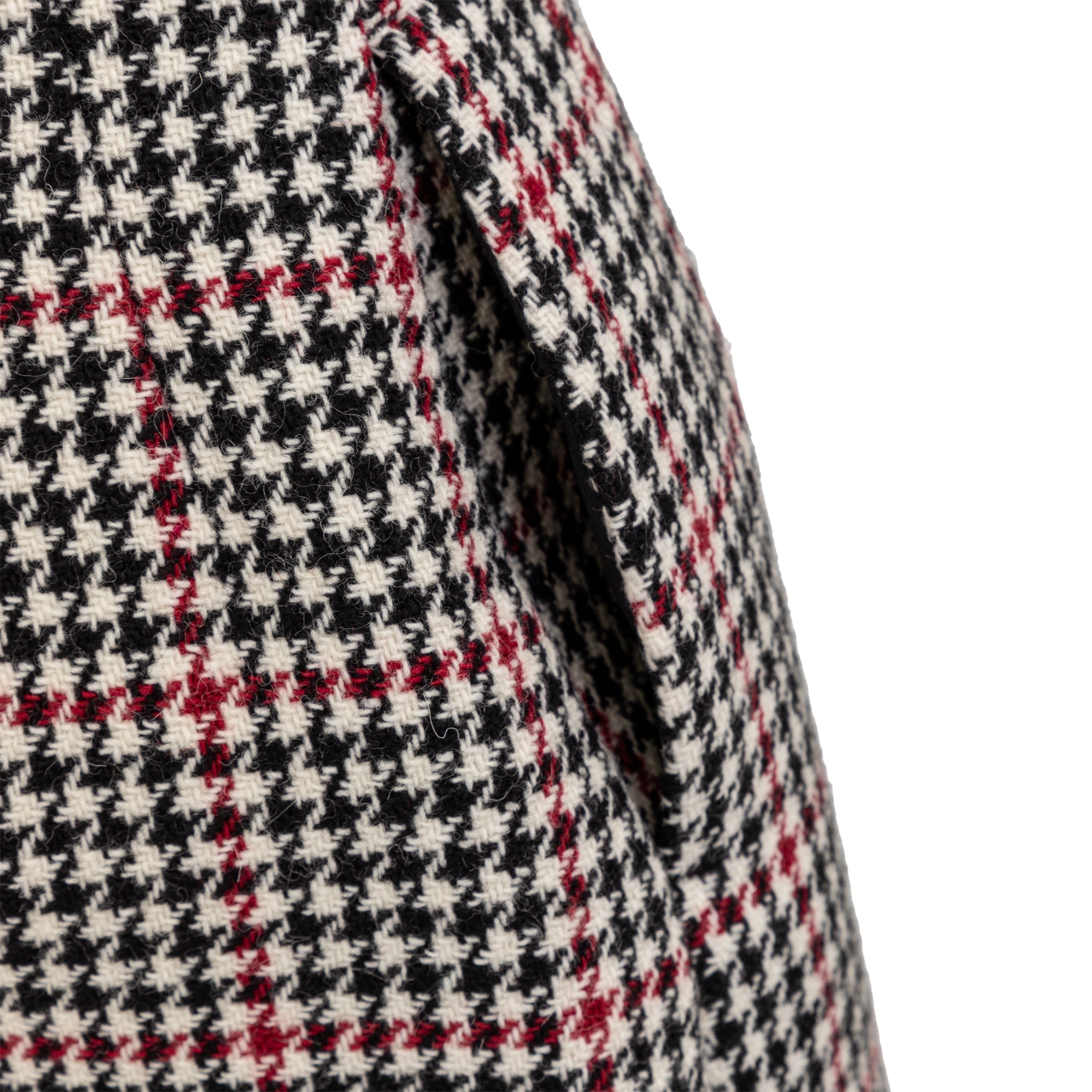 Red Valentino Houndstooth Pattern Shorts - '10s