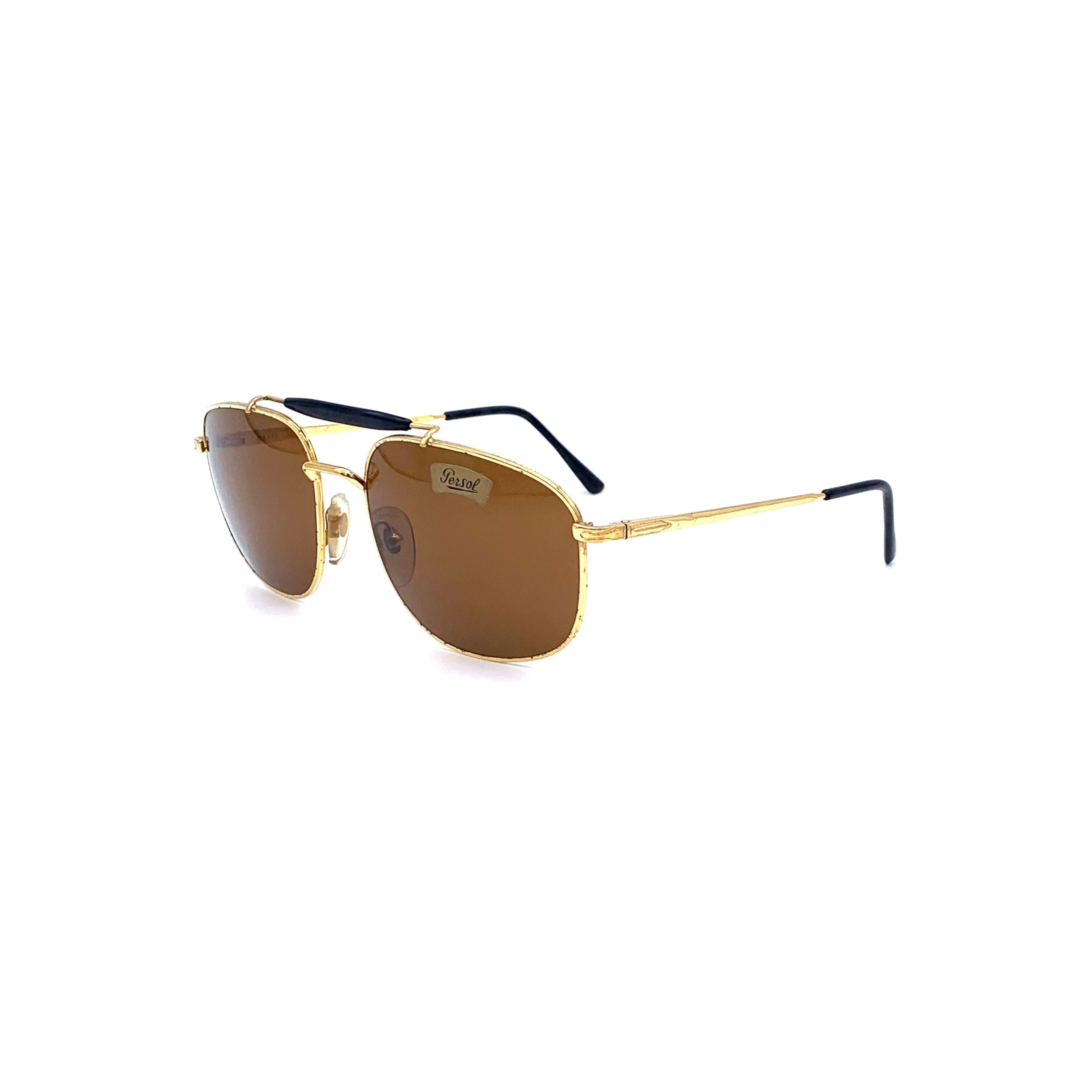 Persol Sunglasses With Double Bridge - '90s