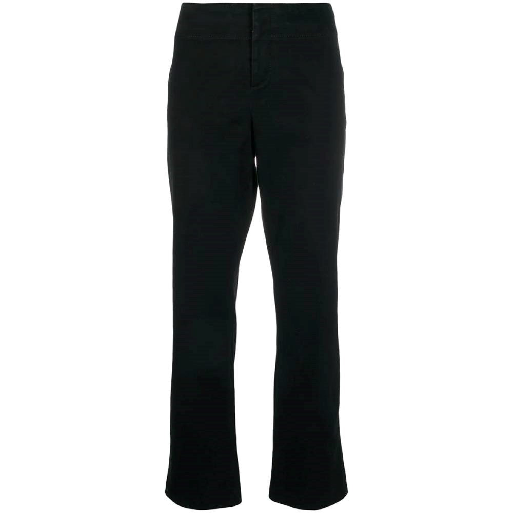 Gucci Black Cotton Trousers - 2000s