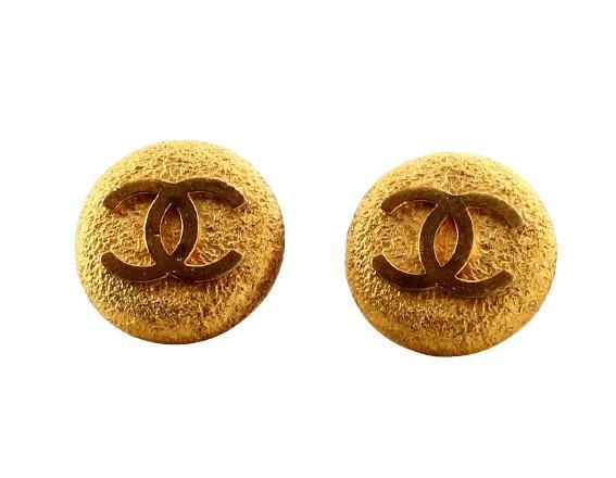 Chanel CC Clip On Earrings - '90s