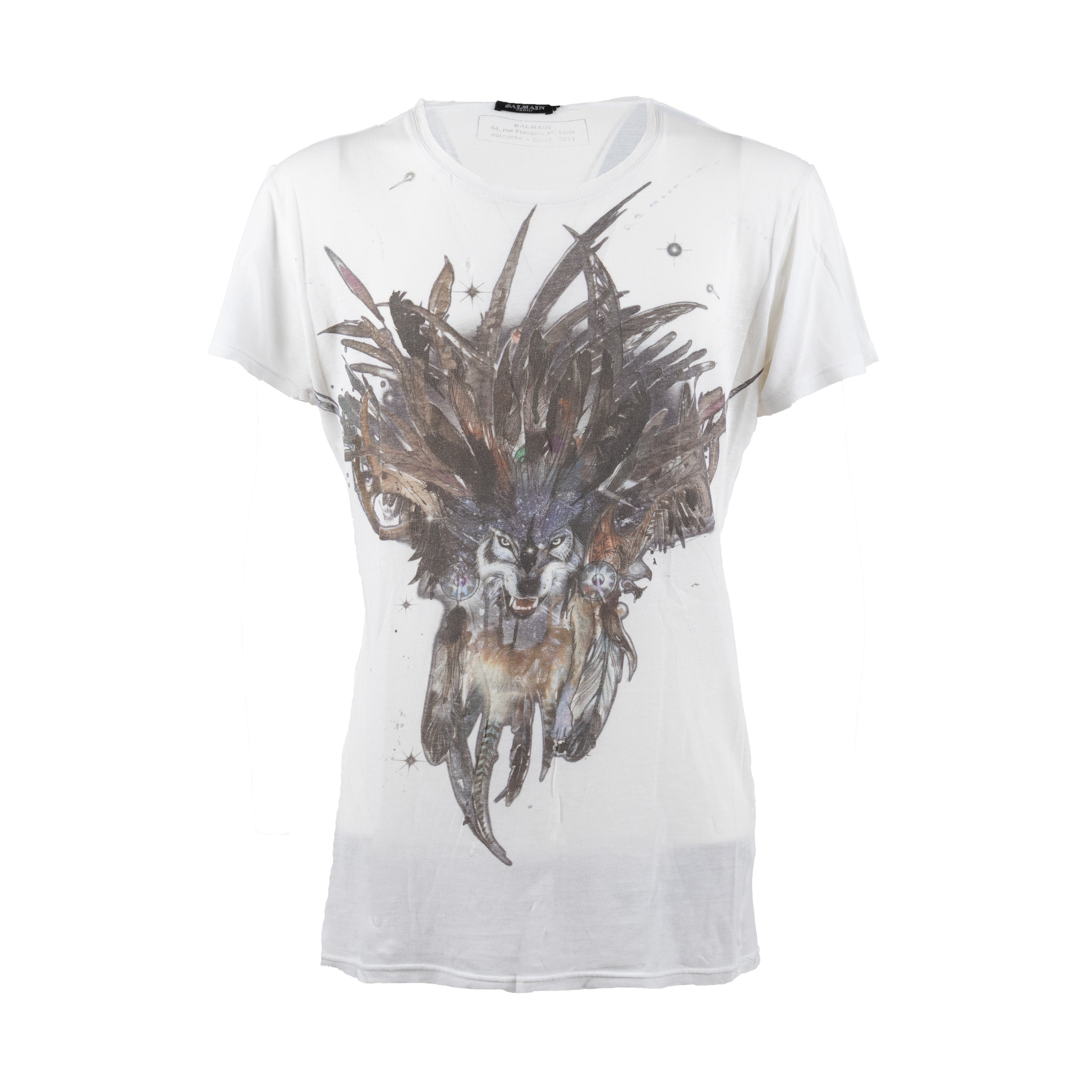 Balmain Printed T-shirt - '10s