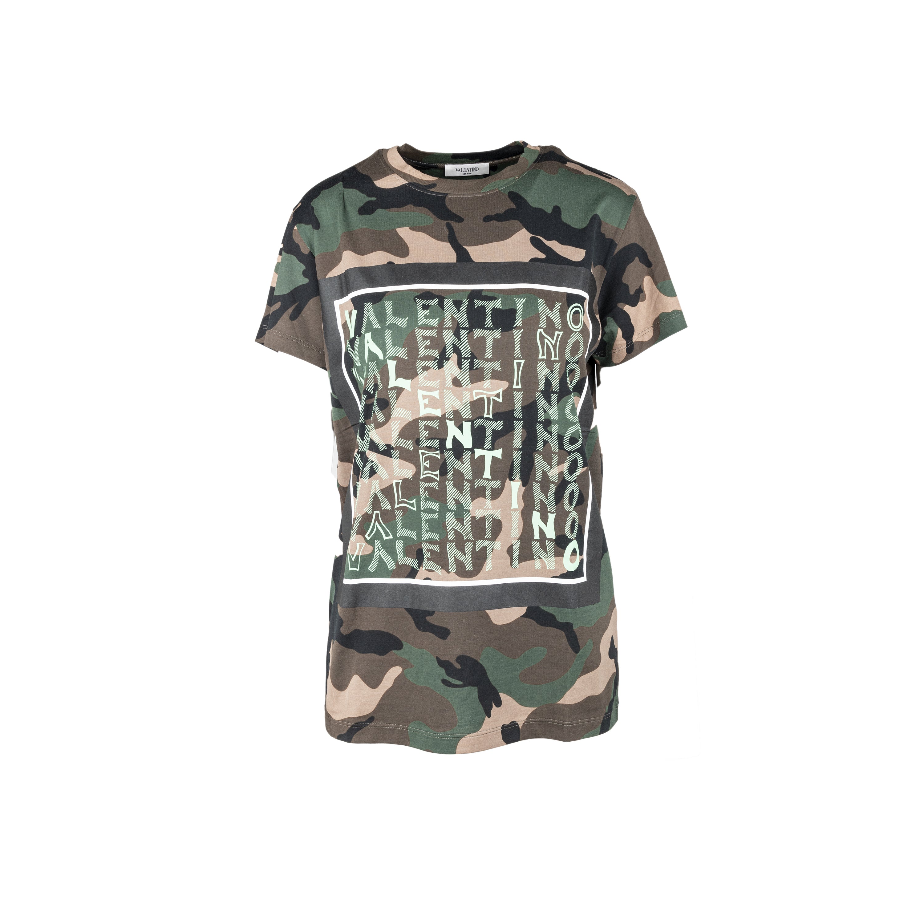 Valentino Camouflage T-shirt - '10s