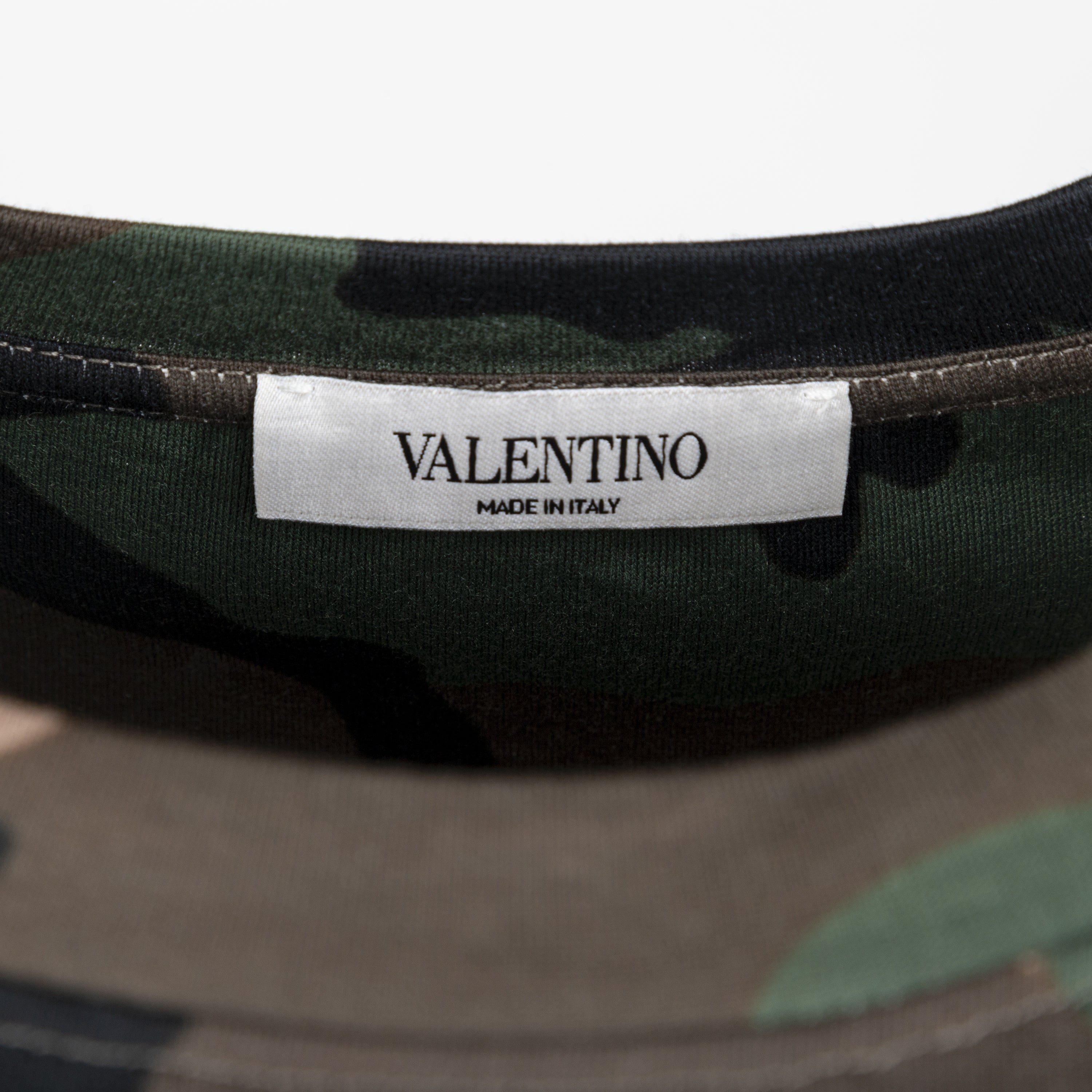 Valentino Camouflage T-shirt - '10s