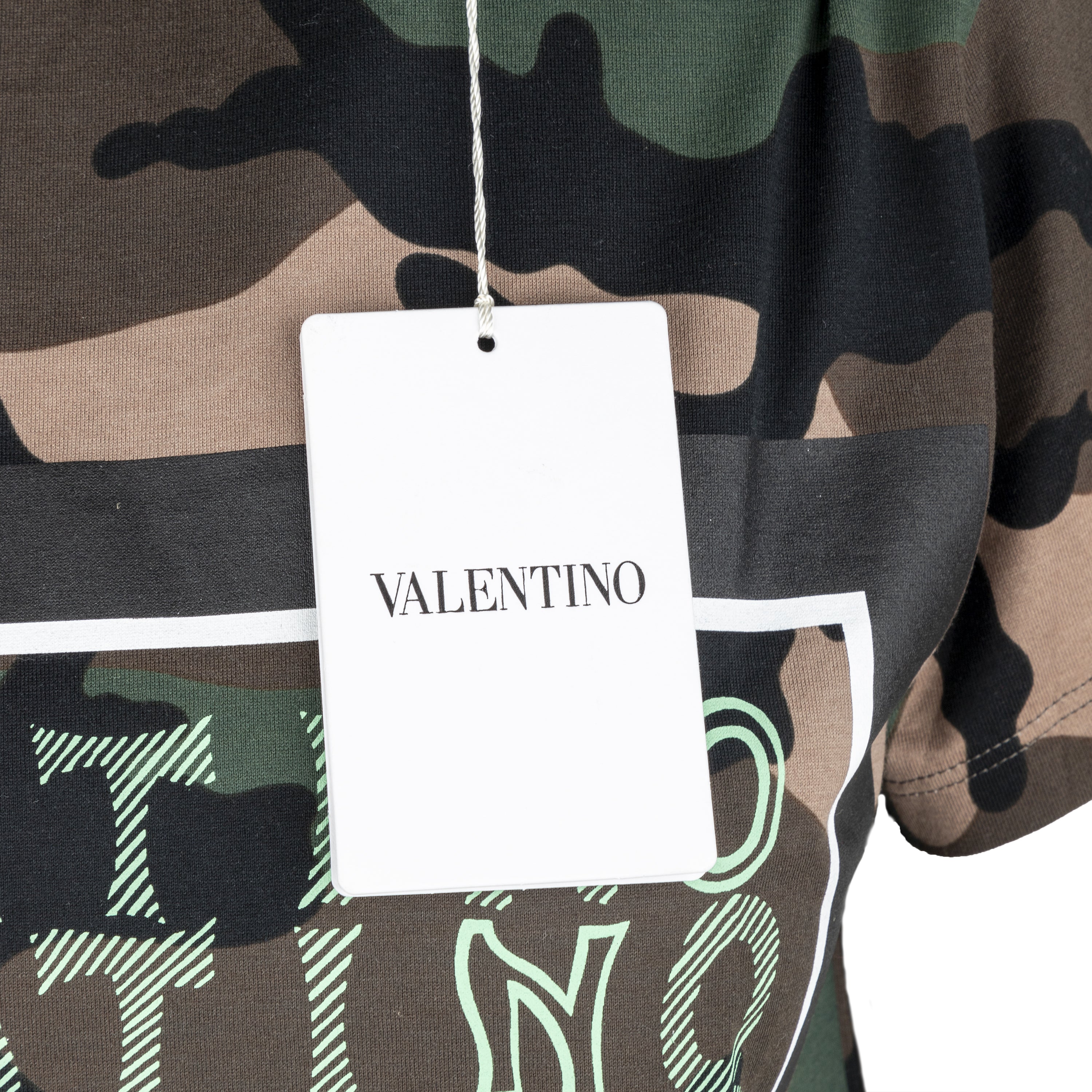 Valentino Camouflage T-shirt - '10s