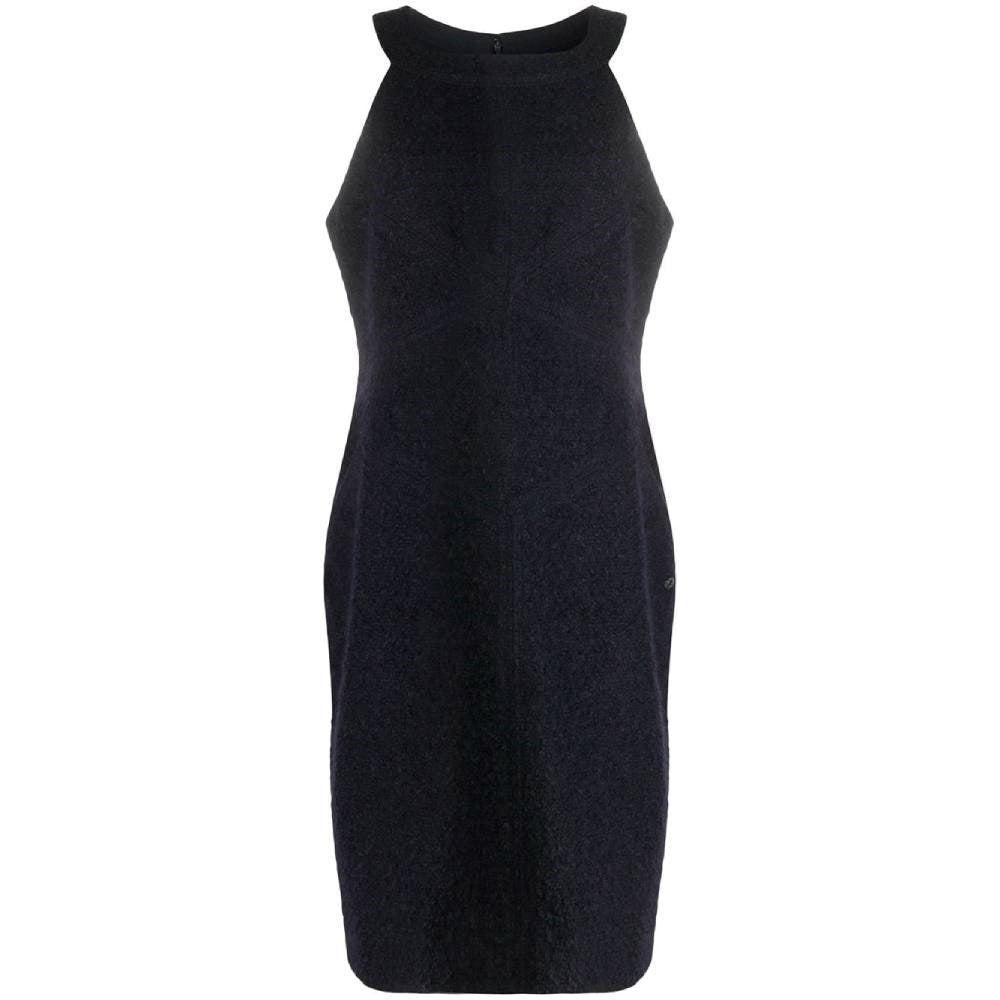 Chanel Blue Wool Dress - 2000s