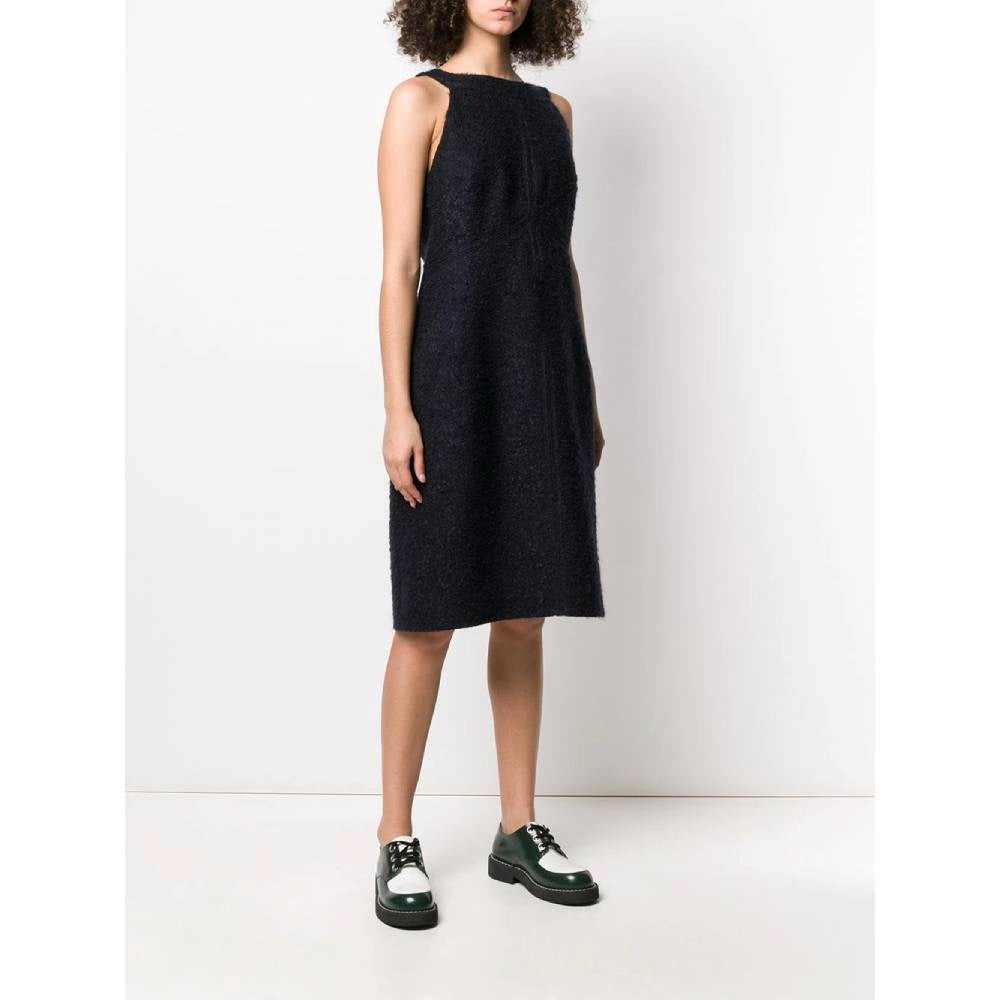 Chanel Blue Wool Dress - 2000s