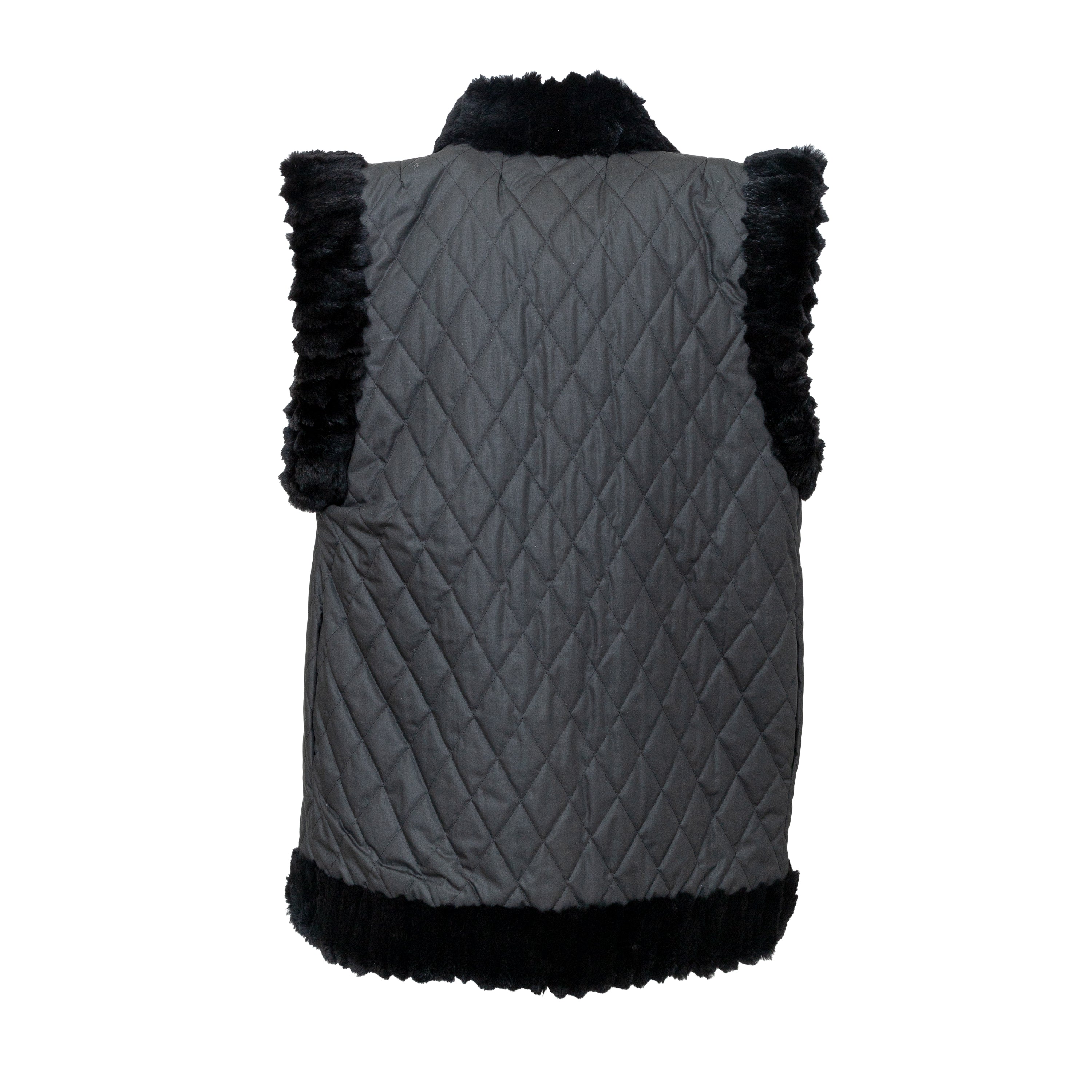 Yves Saint Laurent Fourrures Fur Vest - '80s