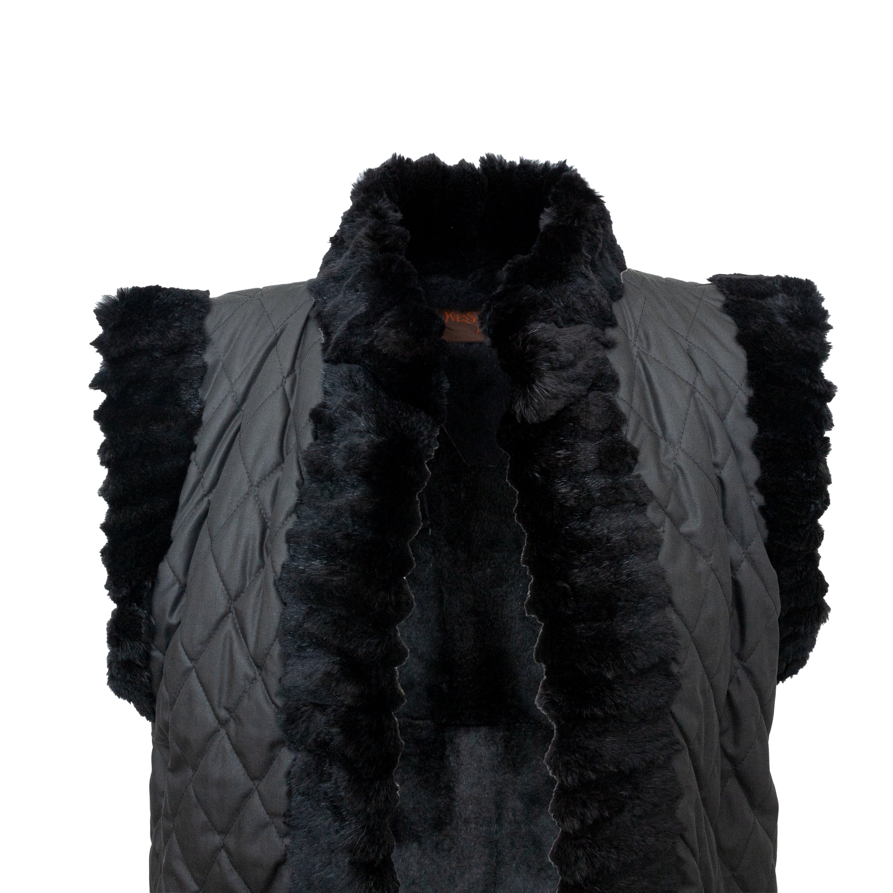 Yves Saint Laurent Fourrures Fur Vest - '80s