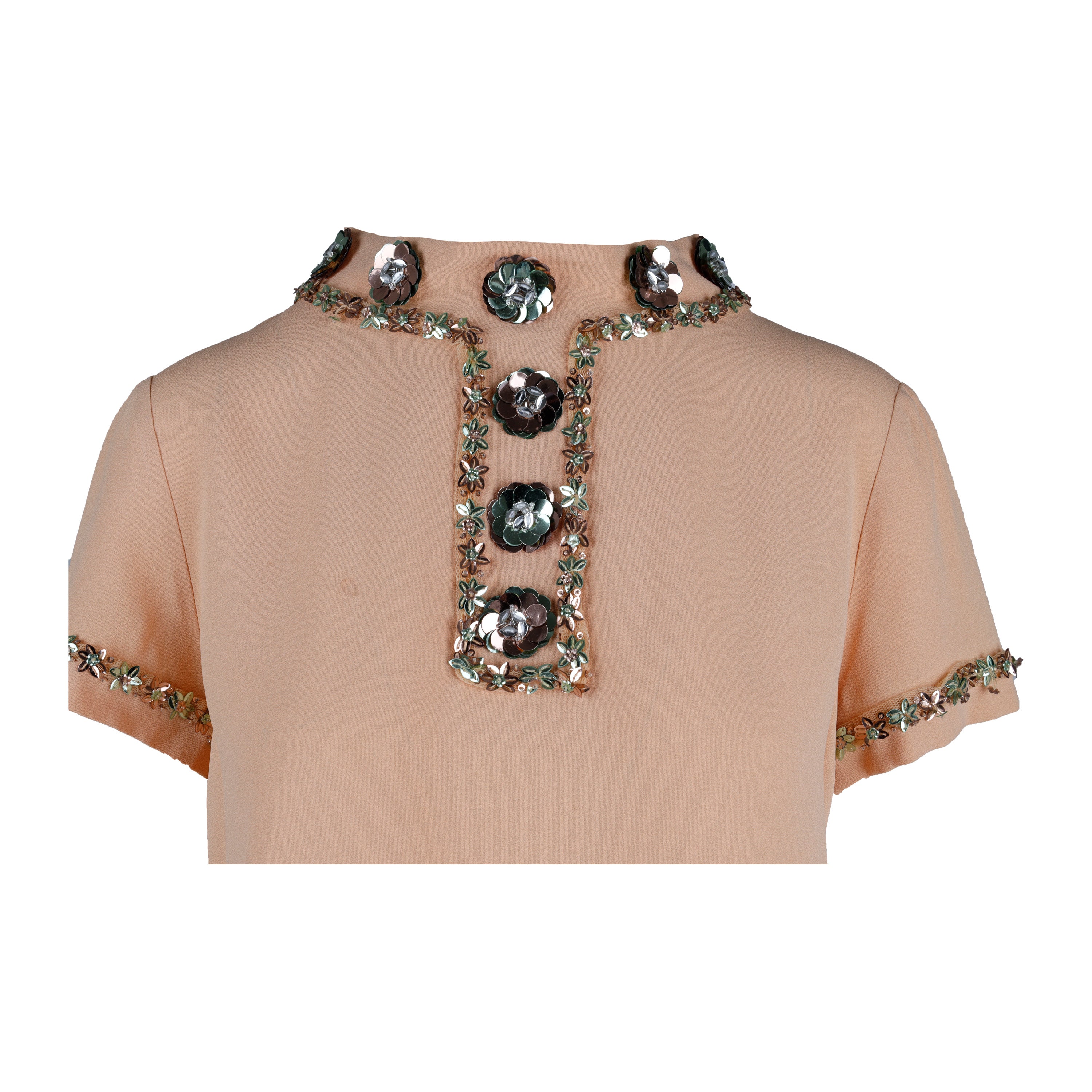 Moschino Sequin Embellished Blouse - '10s