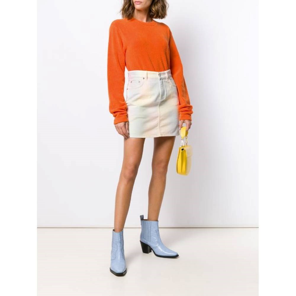 Walter Van Beirendonck Orange Sweatshirt - '90s