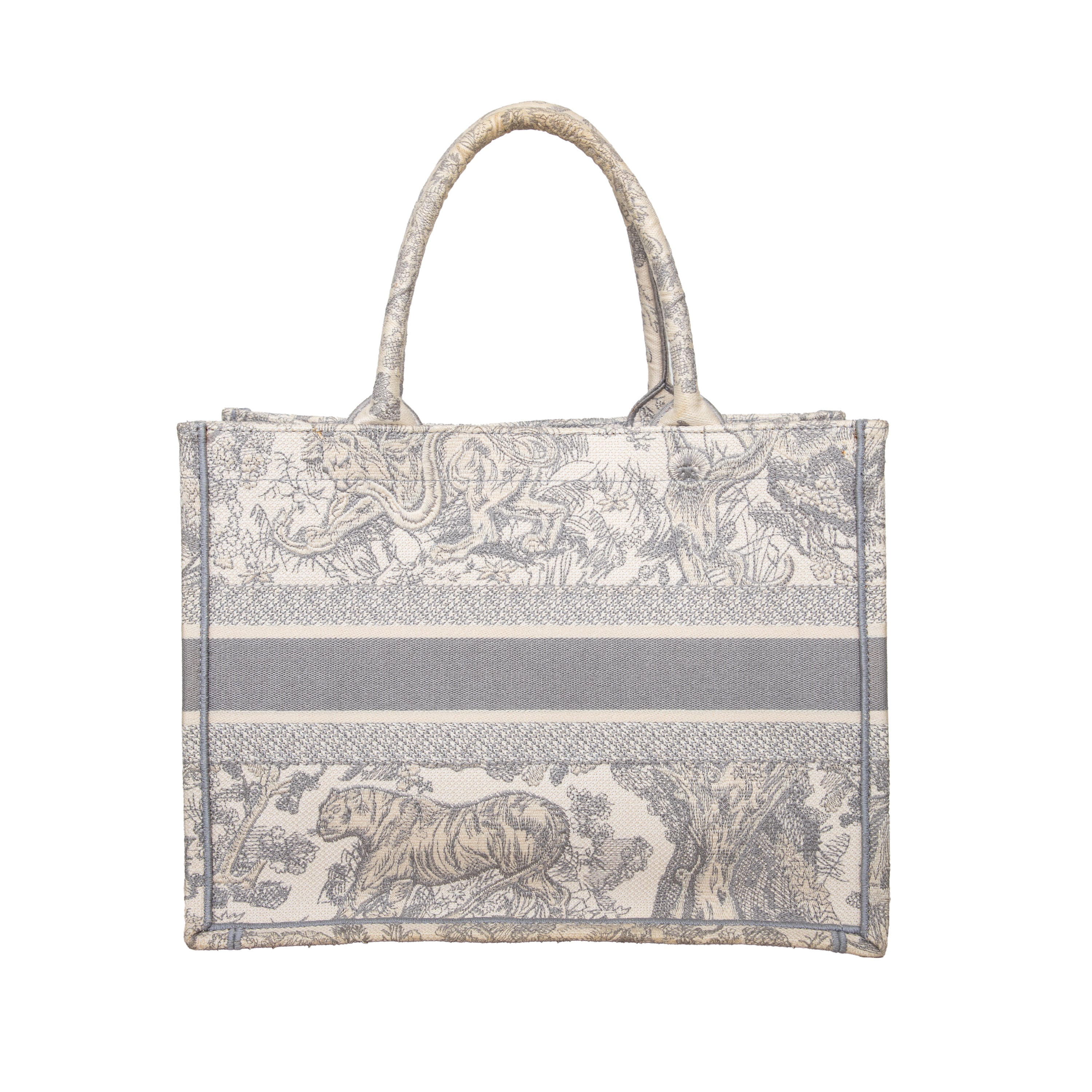 Dior Toile de Jouy Canvas Medium Book Tote  - '20s