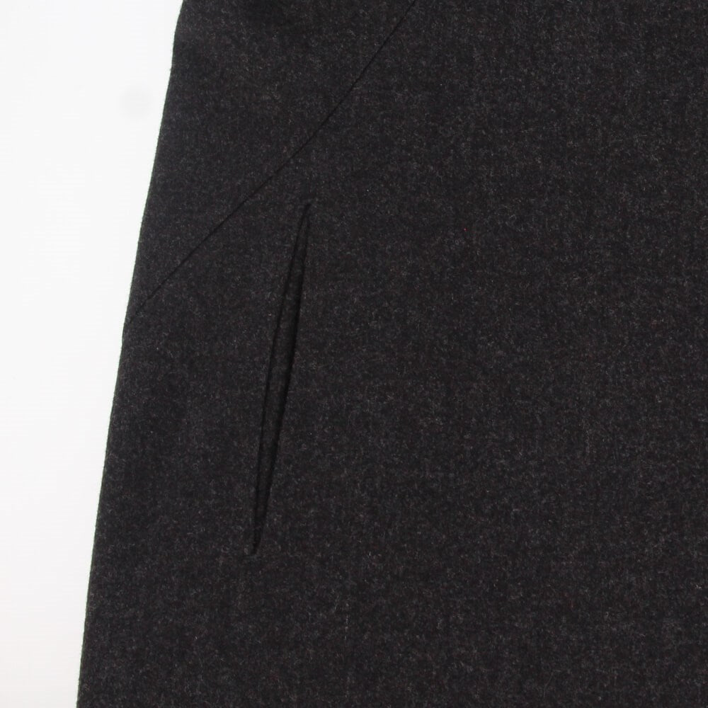 Jil Sander Anthracite Wool Coat - 2000s