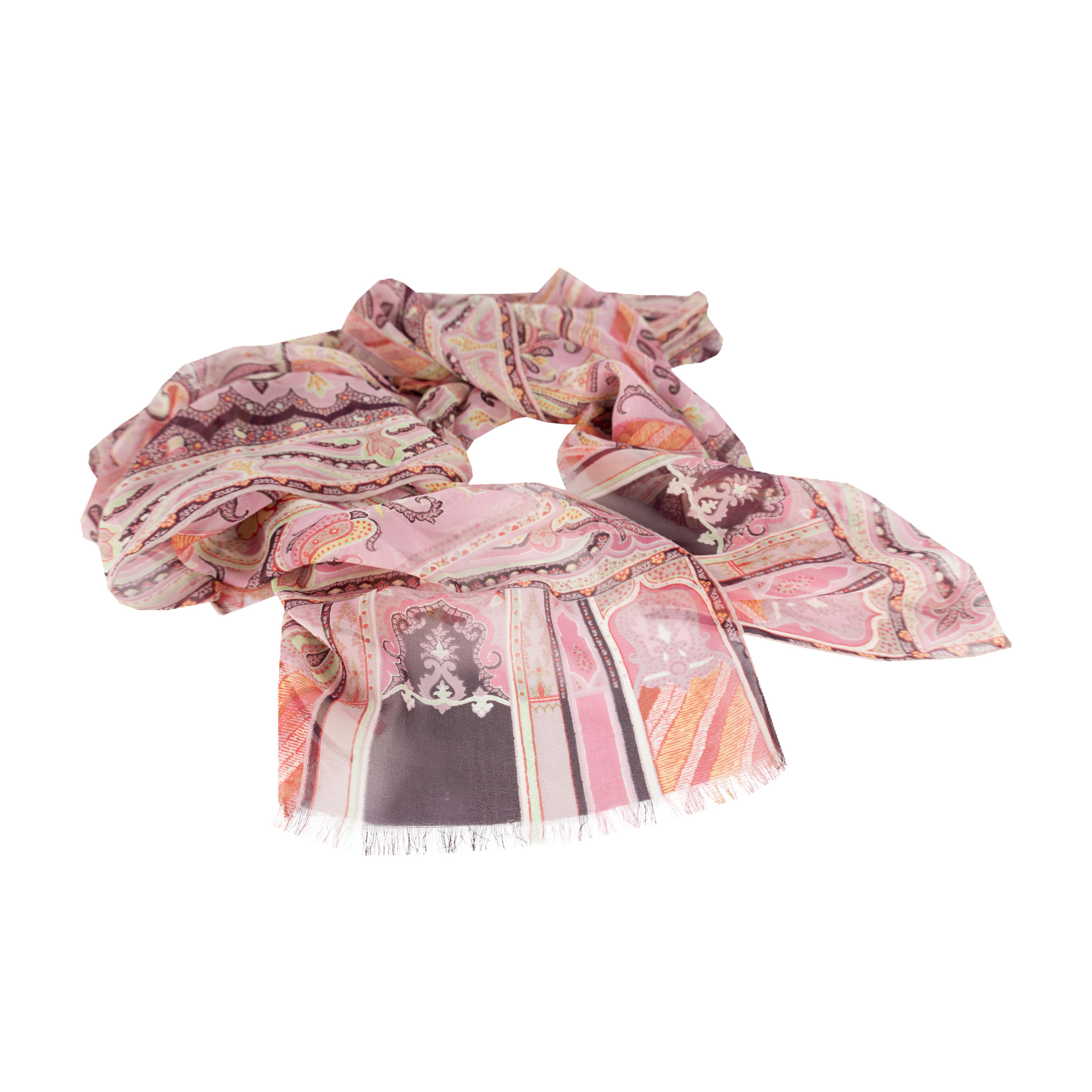 Etro Paisley Silk Scarf - '20s