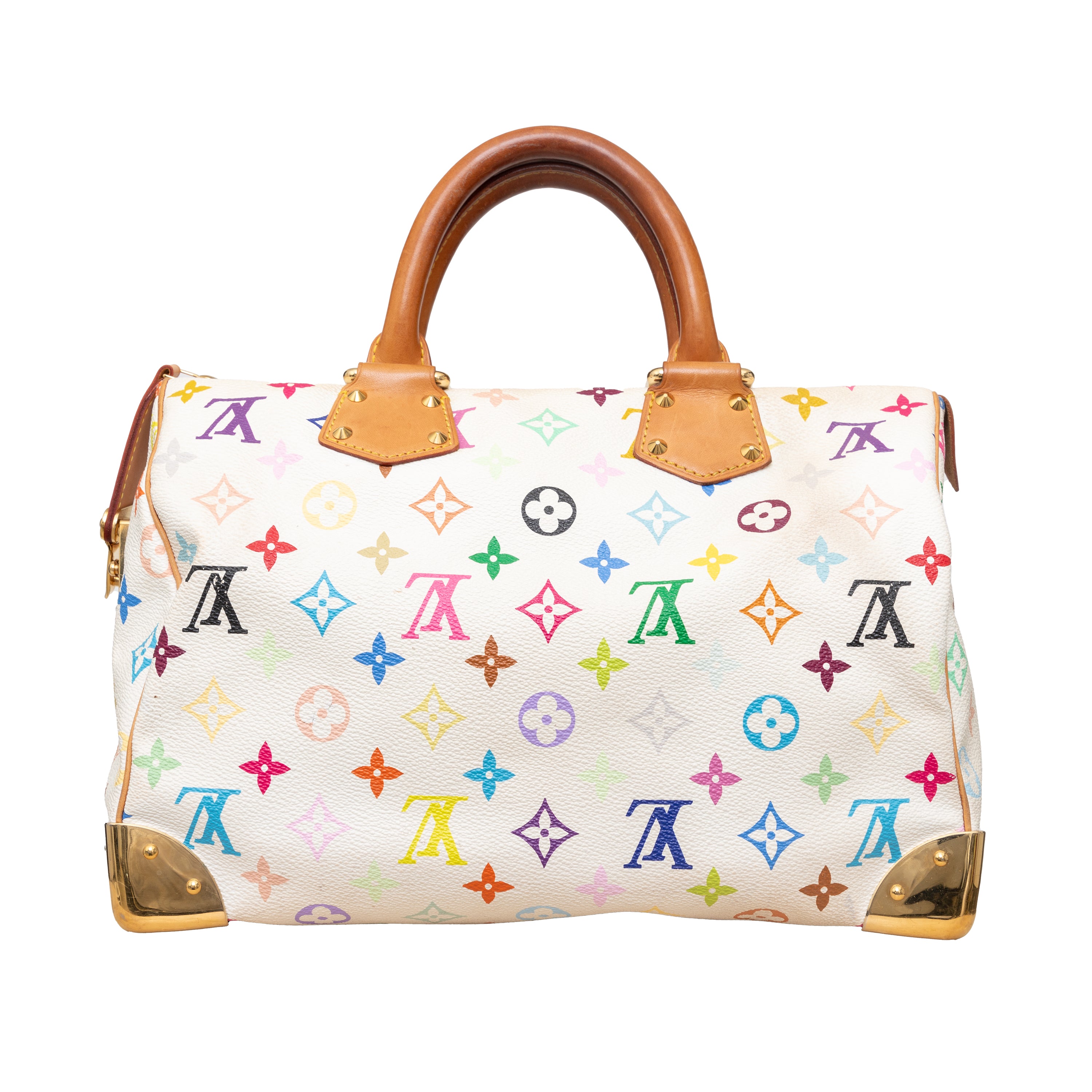 Louis Vuitton Takashi Murakami Speedy 30 Handbag - '00s