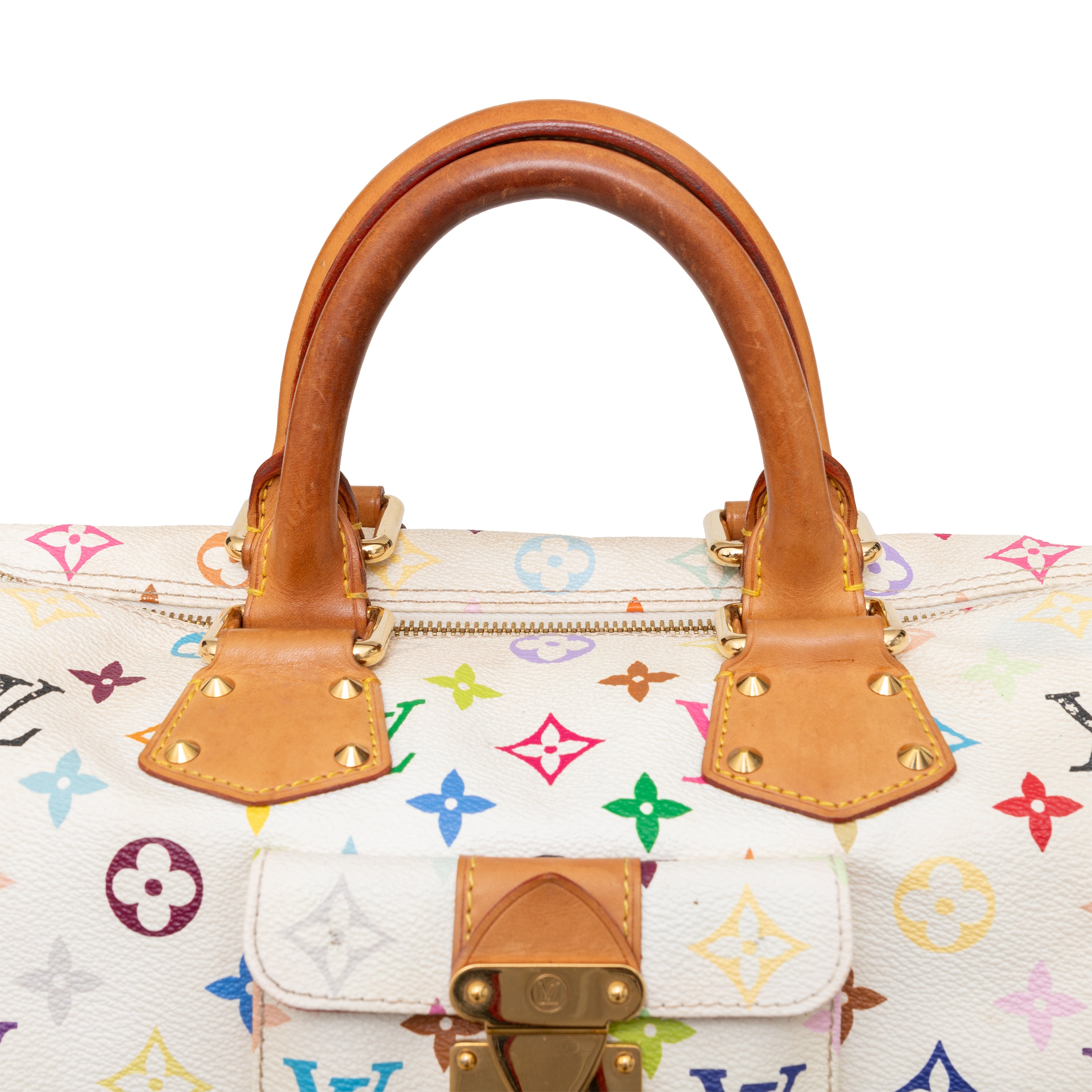 Louis Vuitton Takashi Murakami Speedy 30 Handbag - '00s