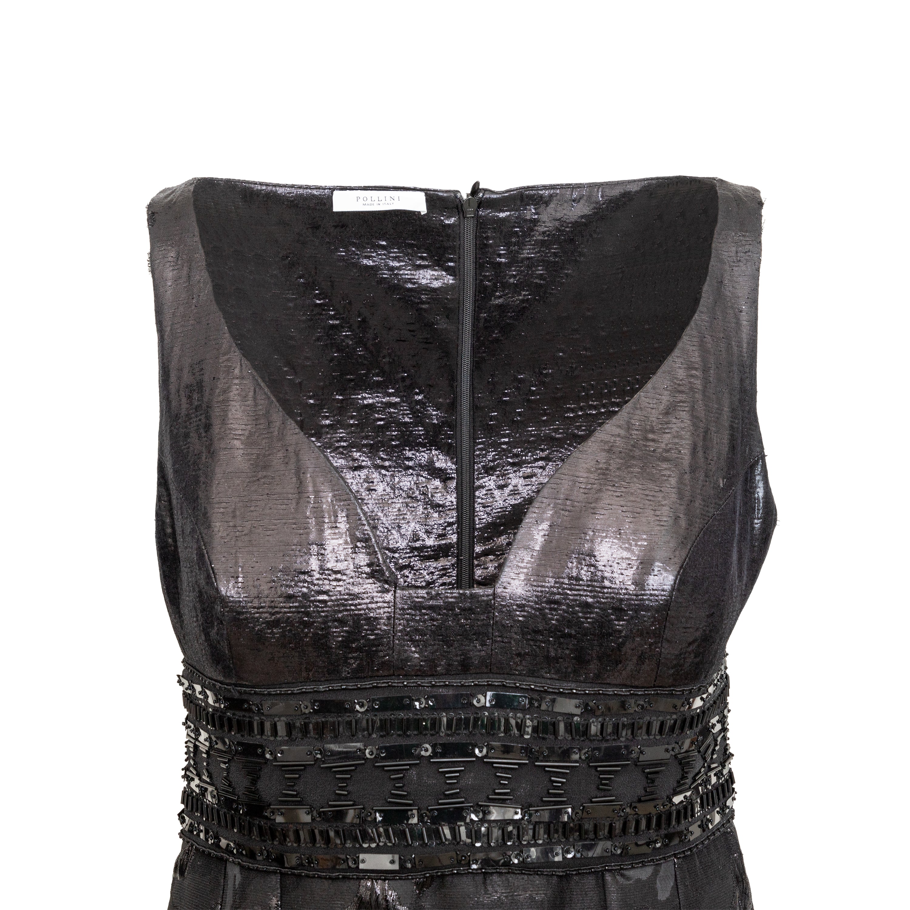 Pollini Black Mini Dress - '10s