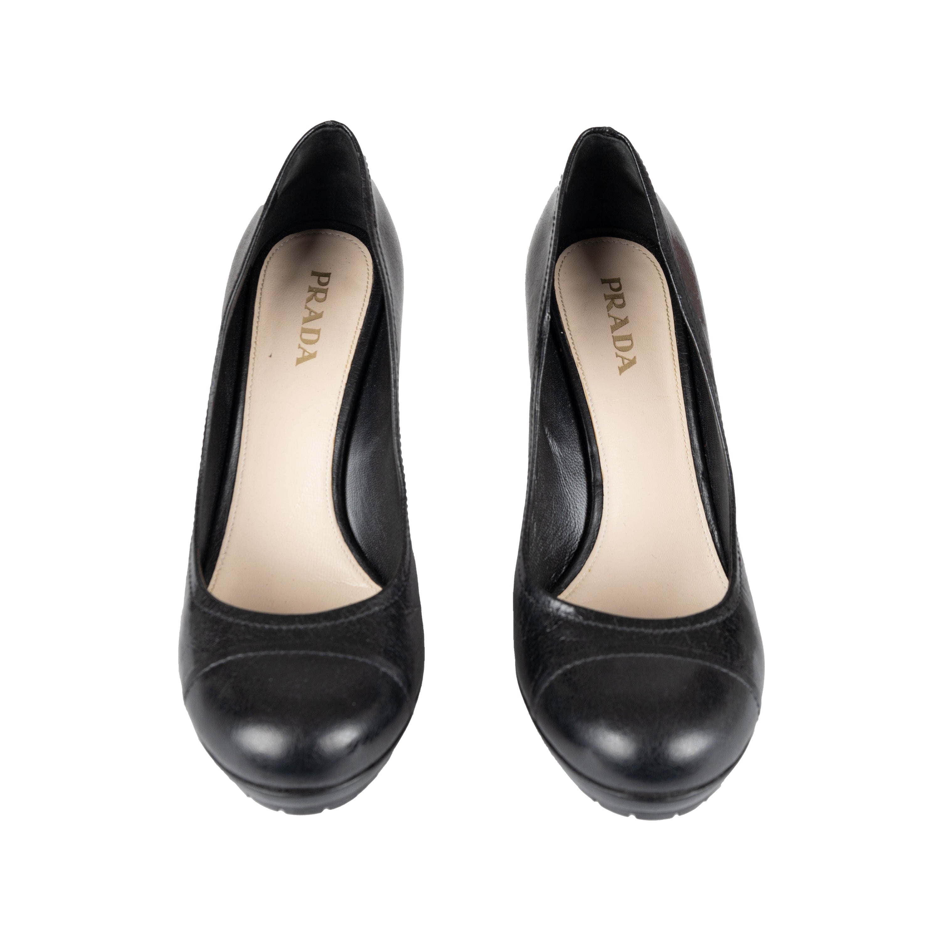 Prada Leather Pumps - '10s