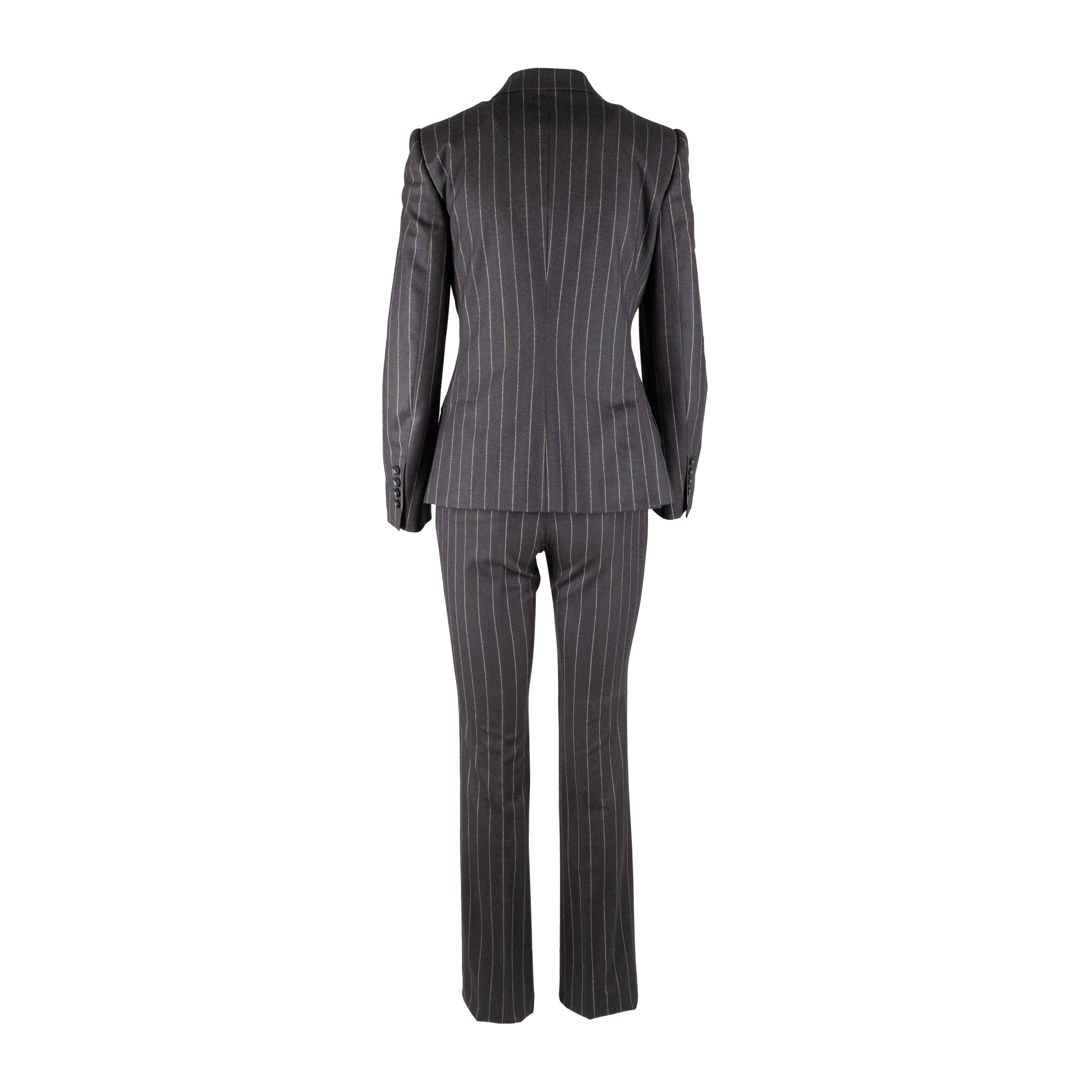 Dolce  Gabbana Turlington Pinstripe Suit - '10s