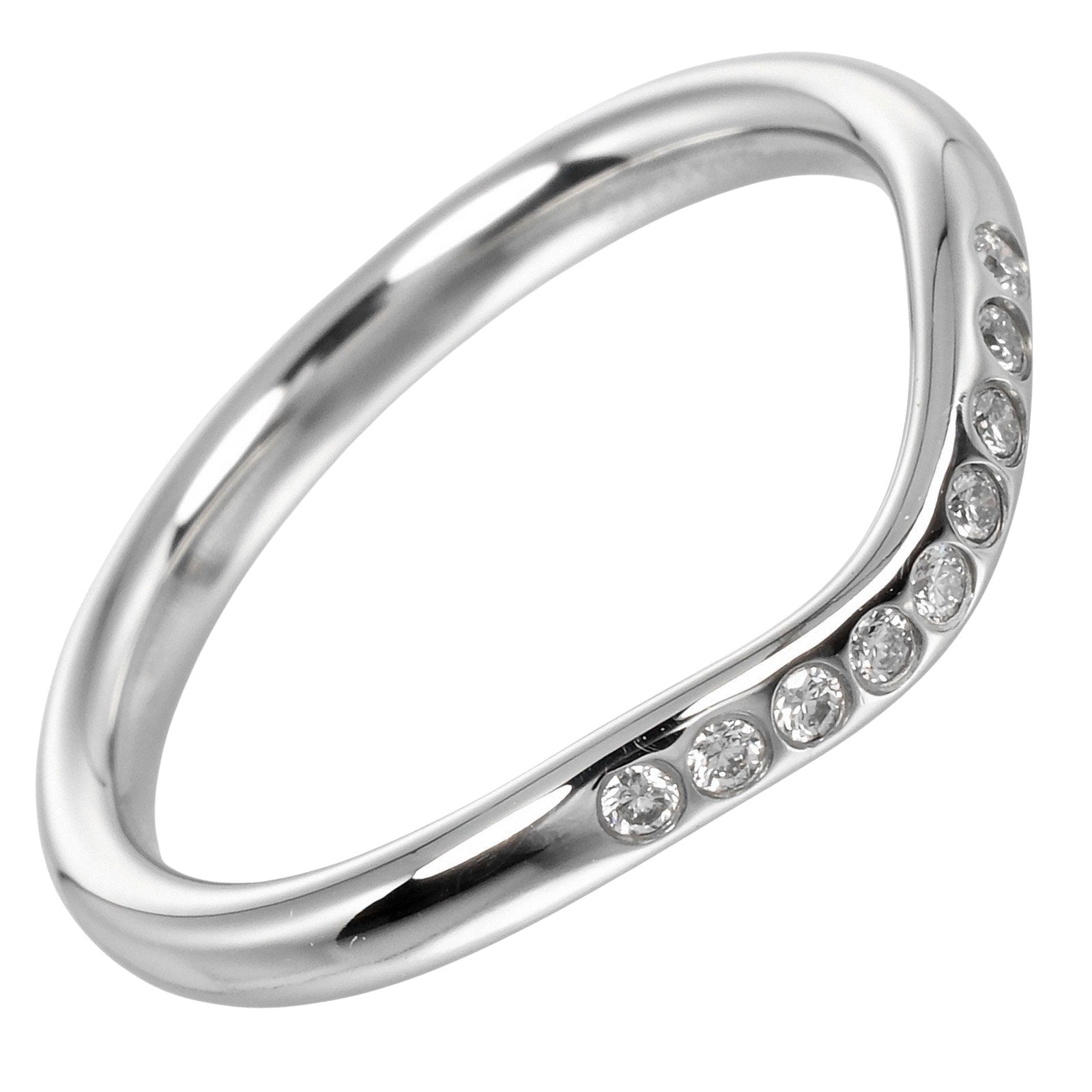 Tiffany  Co Curved band