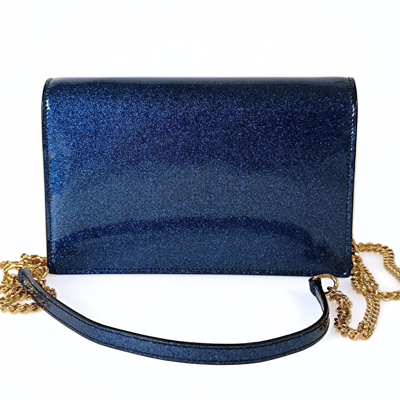 Saint Laurent Saint Laurent Kate shoulder bag in glittery leather - '10s