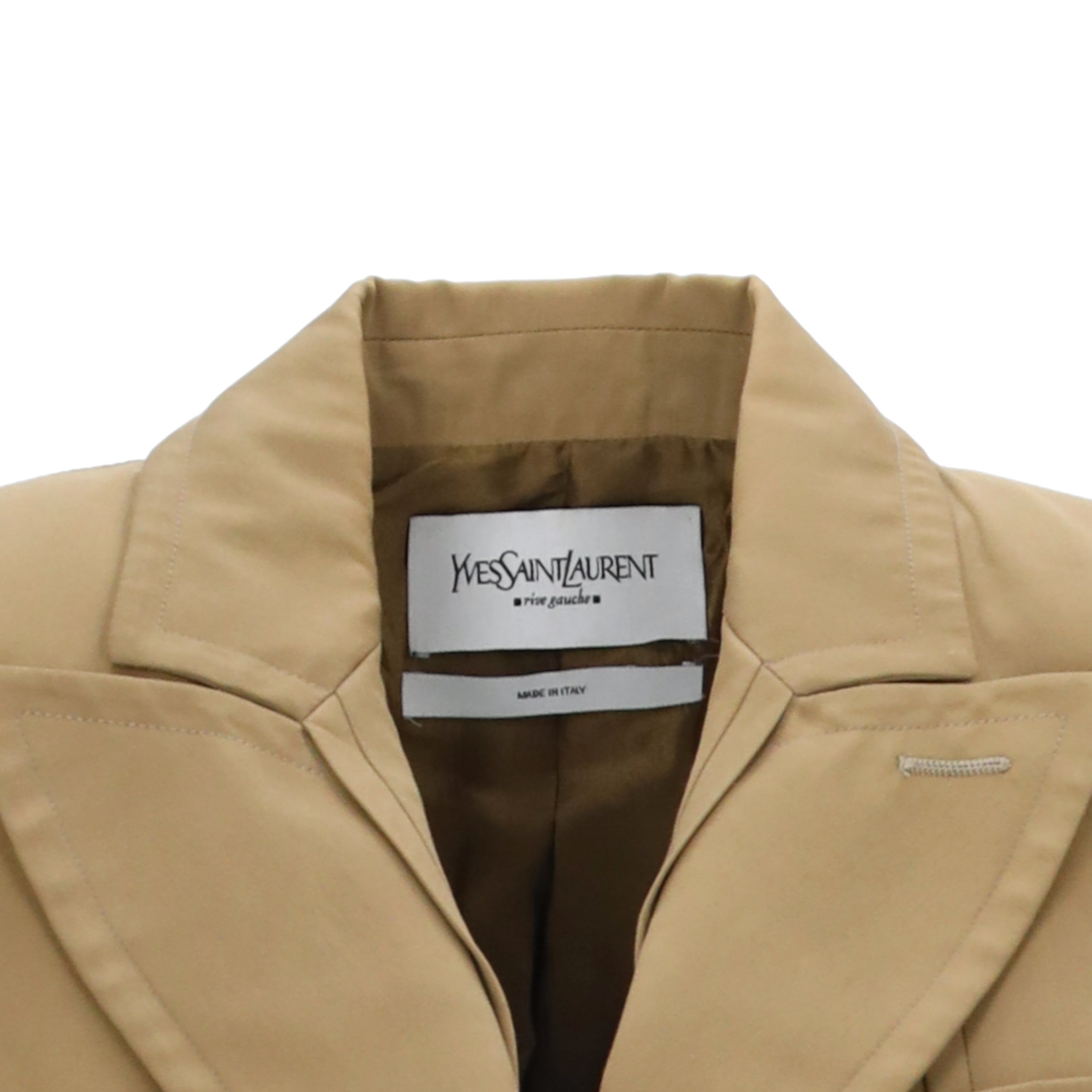 YSL Rive Gauche Khaki Blazer - '90s