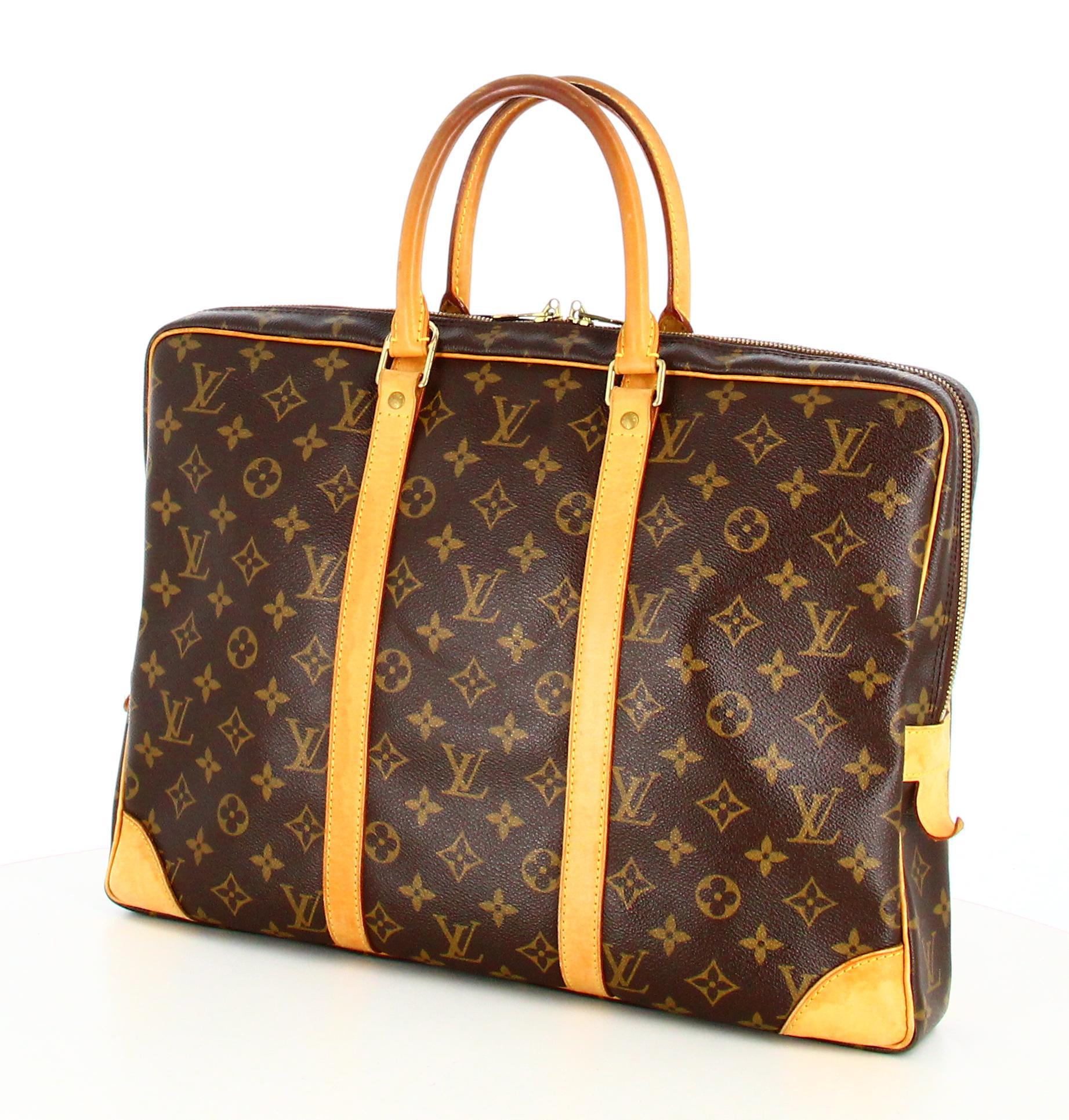 Louis Vuitton Canvas Monogram Travel Document Case - '00s